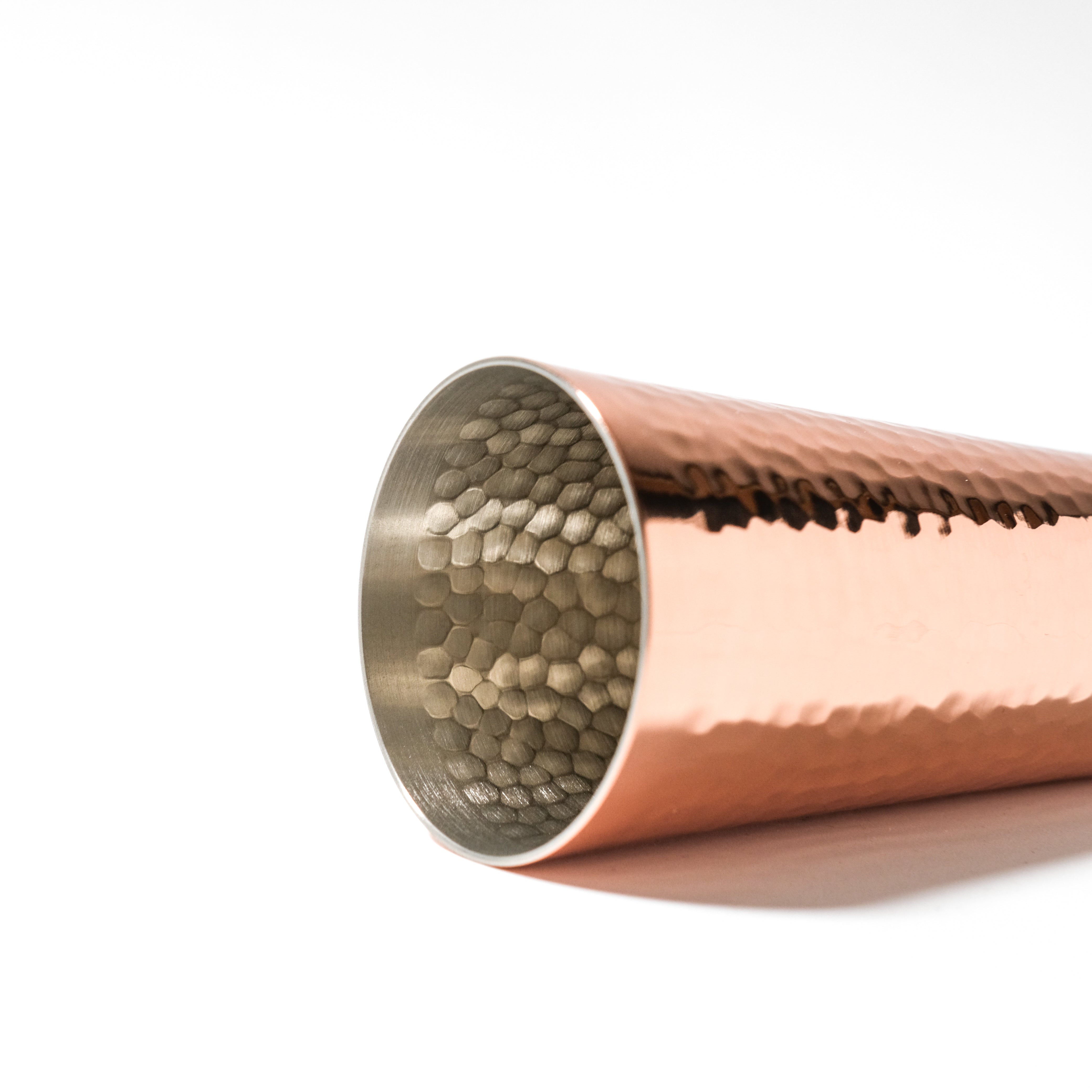 Hand-Hammered Pure Copper Tumbler – Small