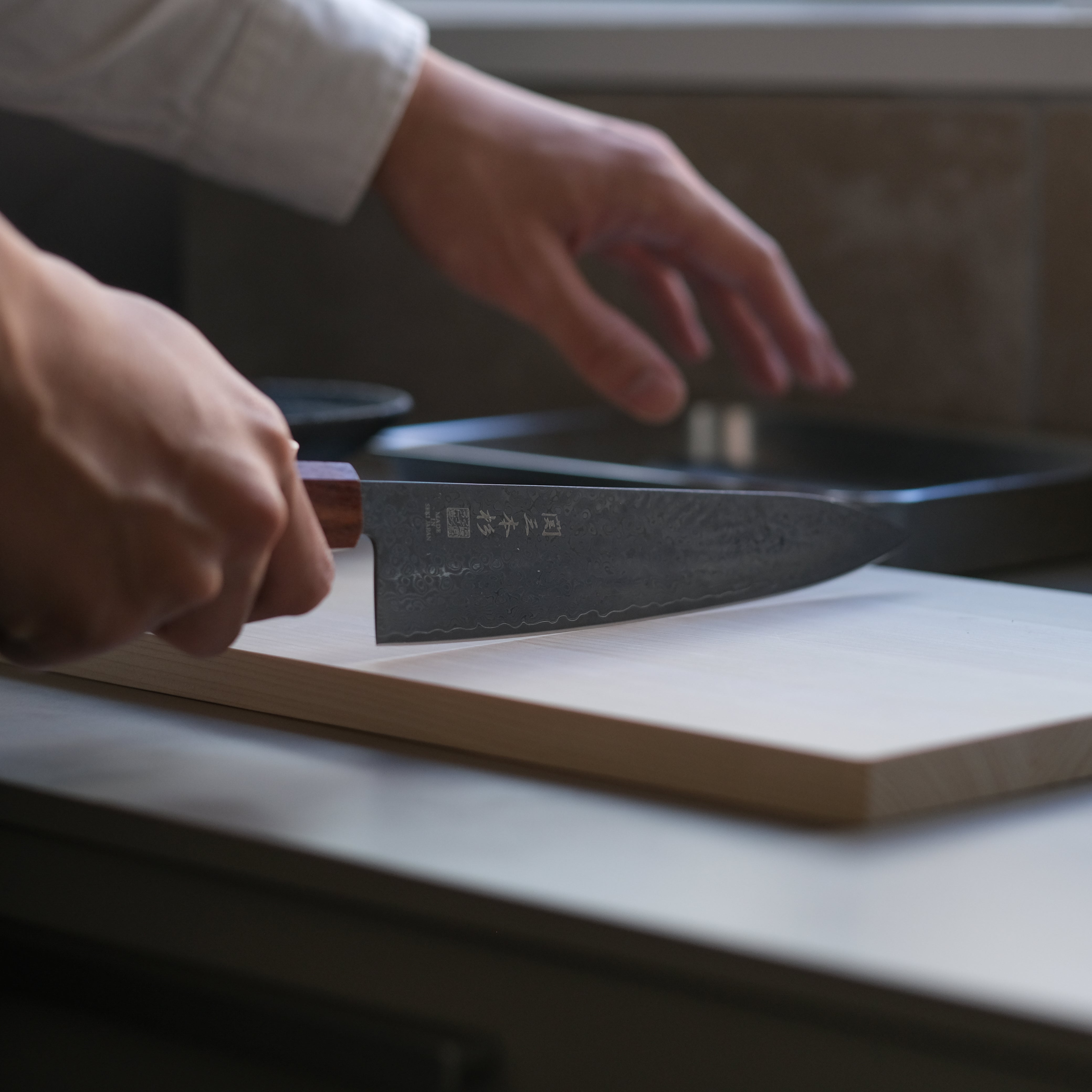 Seki Sanbonsugi VG10 Gyuto Knife – Ebony Handle