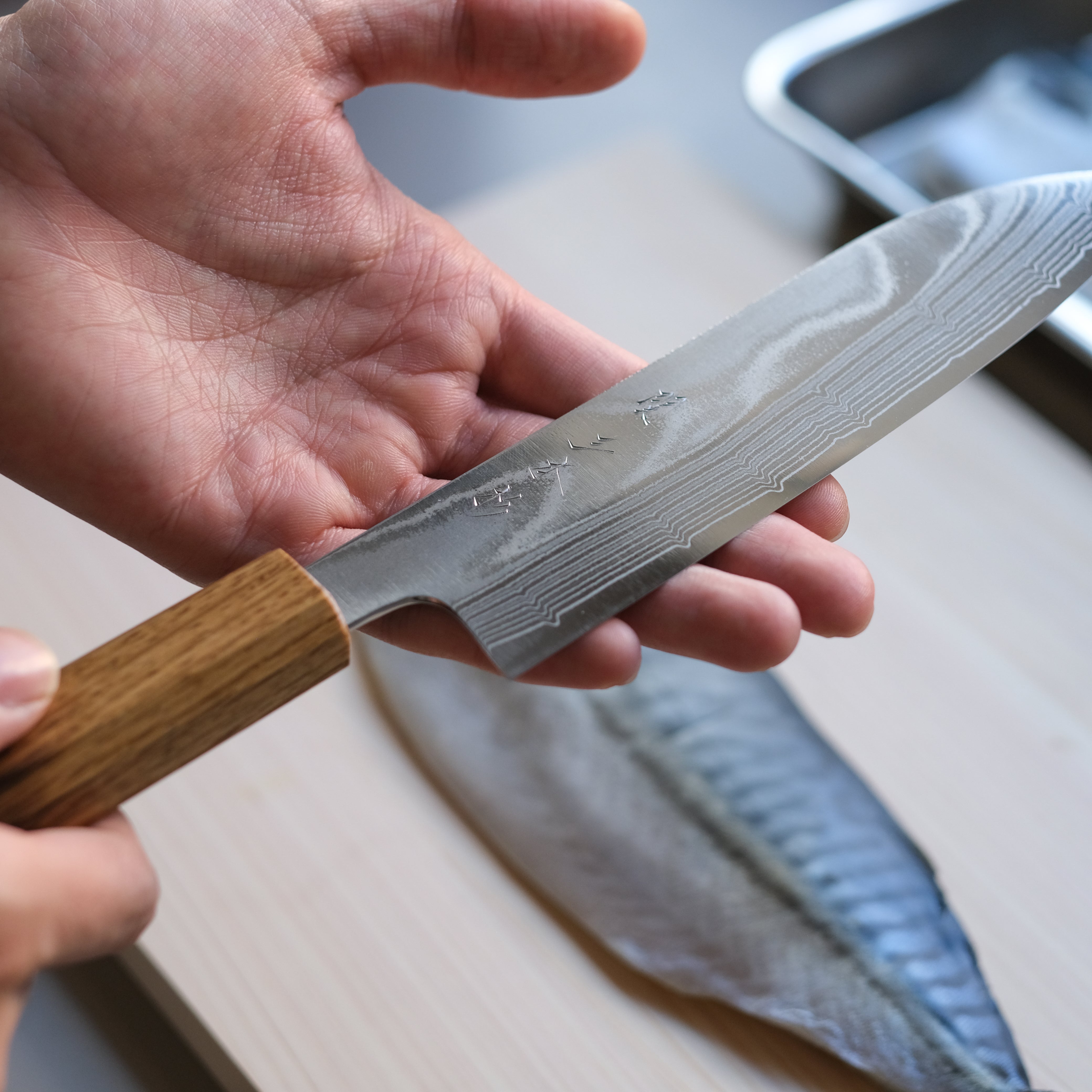 Seki Sanbonsugi Premium Santoku Knife