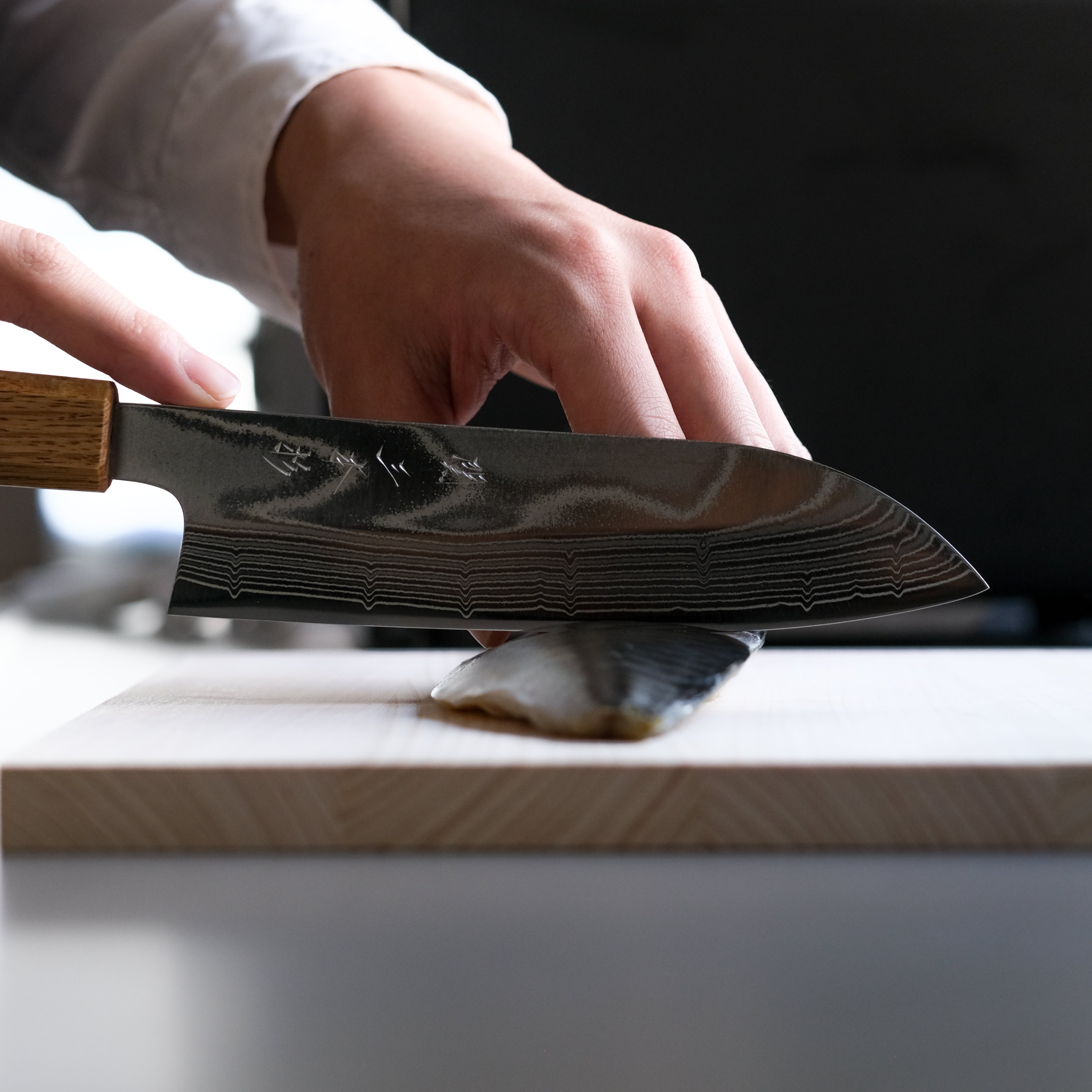 Seki Sanbonsugi Premium Santoku Knife