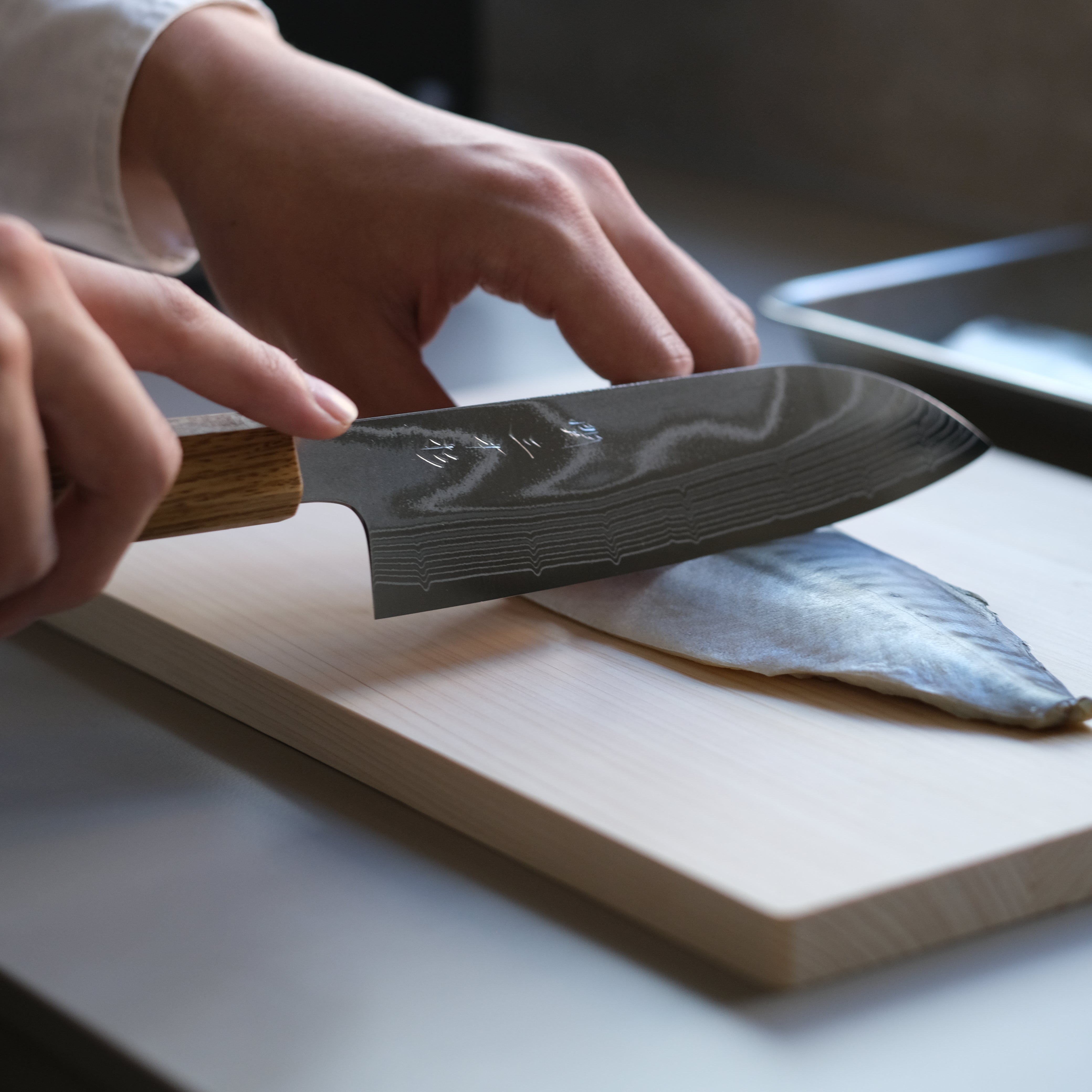 Seki Sanbonsugi Premium Santoku Knife