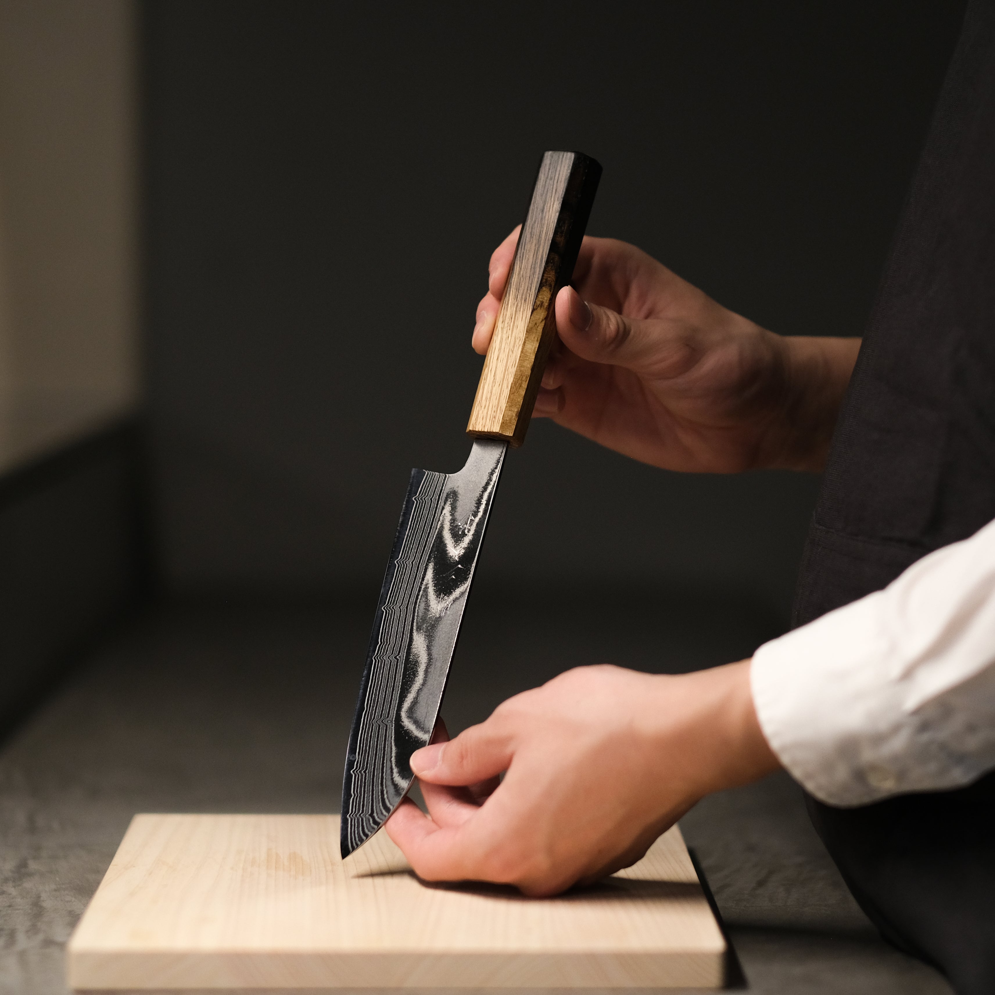 Seki Sanbonsugi Premium Santoku Knife