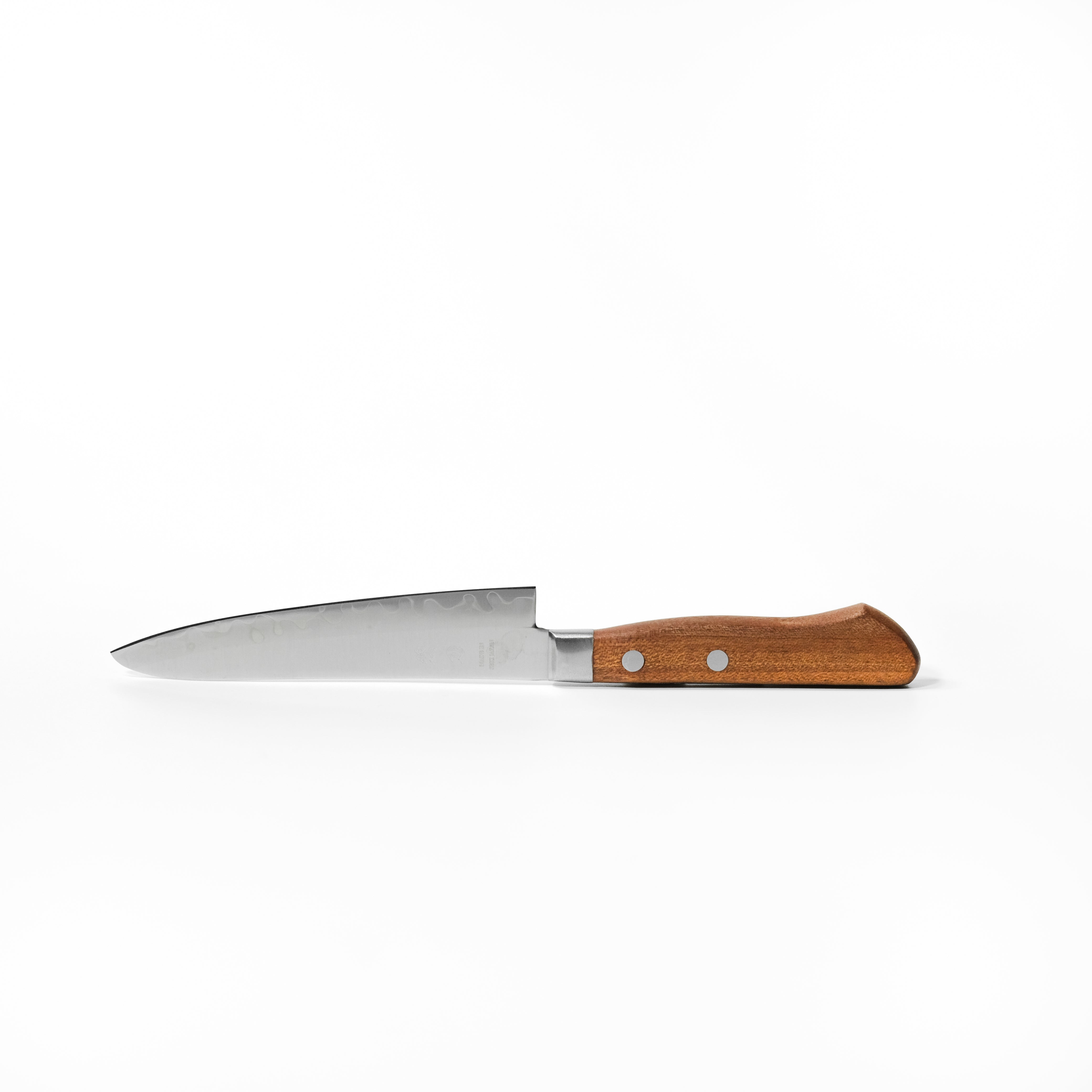 aoba Stainless Clad Petty Knife – Redwood Handle