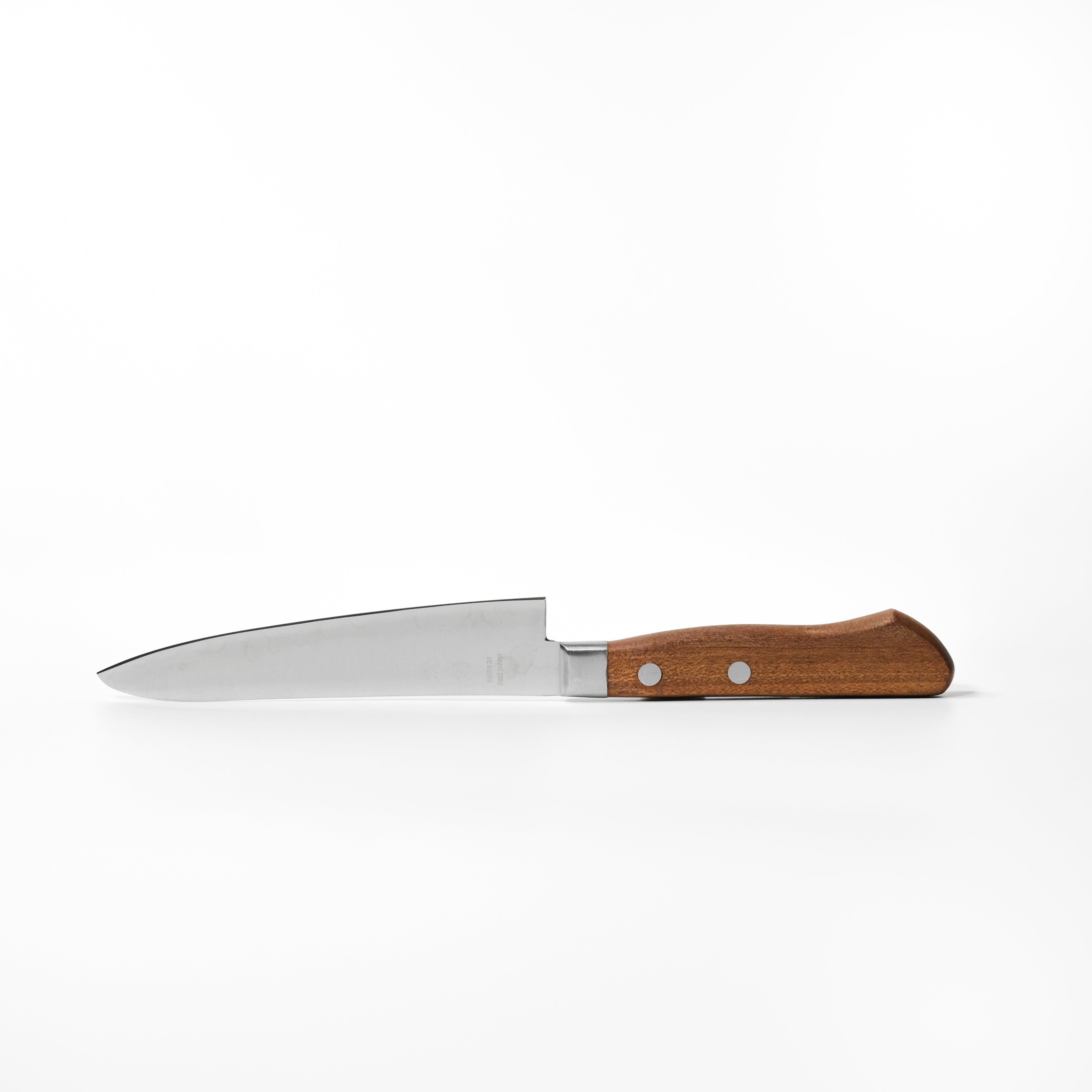 aoba Stainless Clad Petty Knife – Redwood Handle