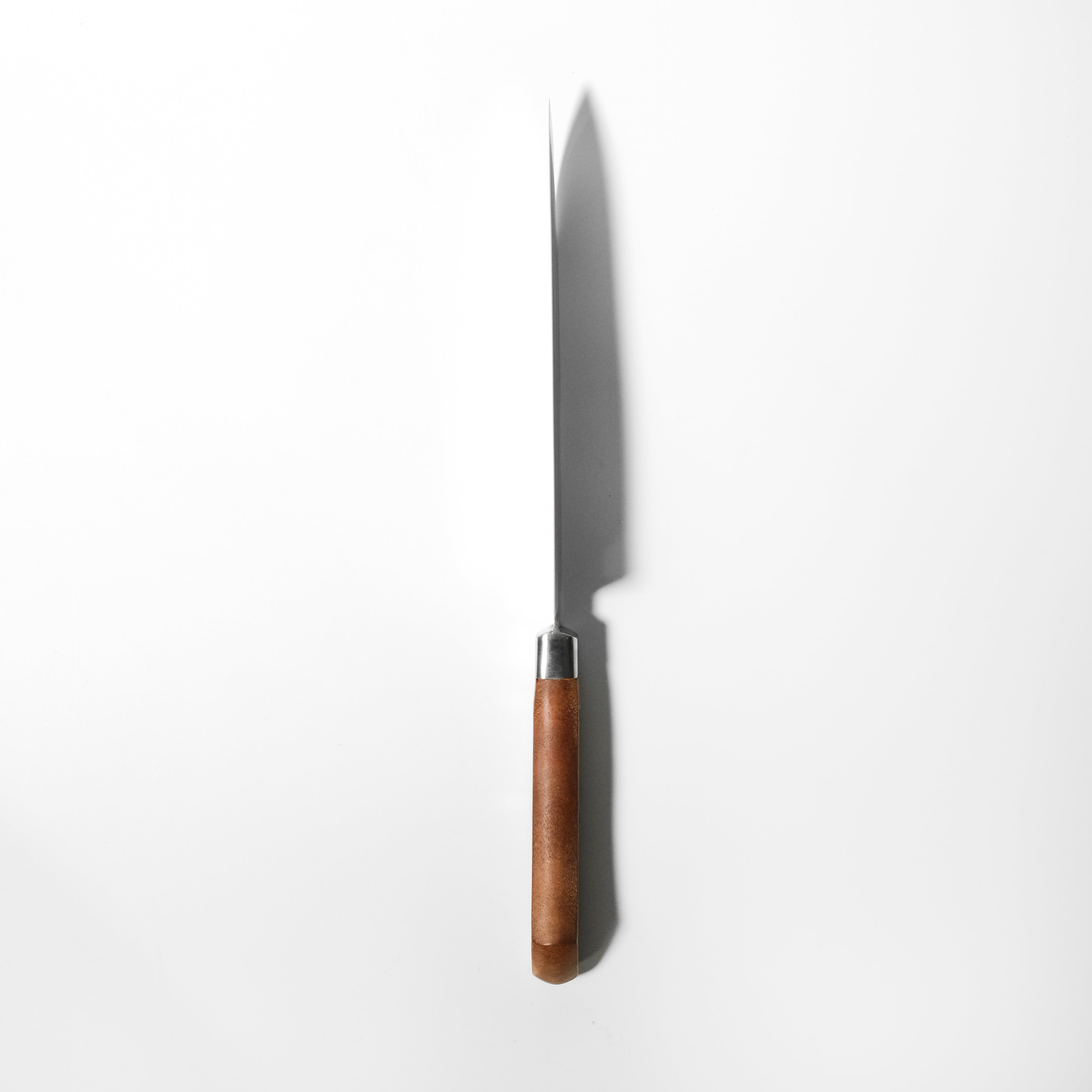 aoba Stainless Clad Gyuto Knife – Redwood Handle