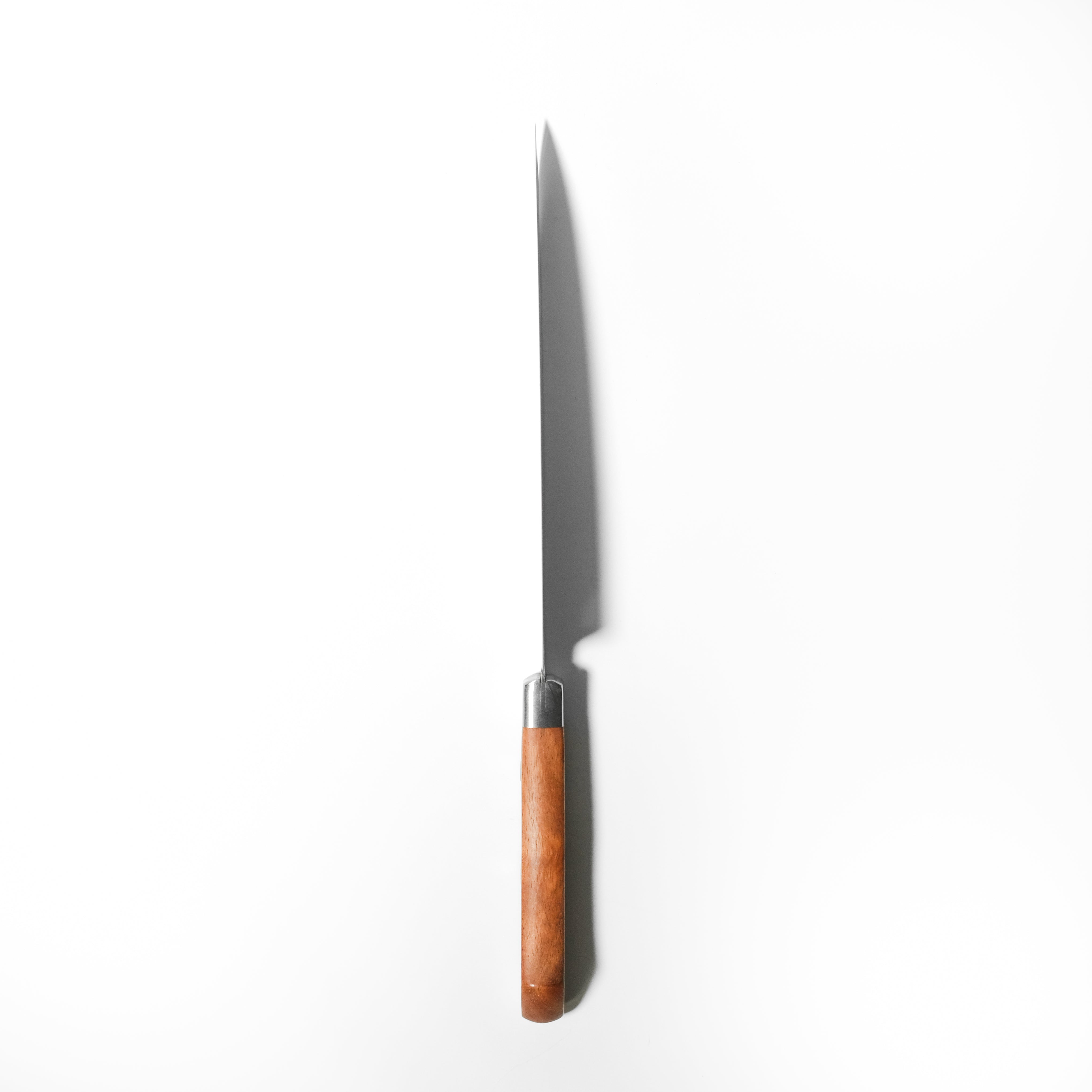 aoba Stainless Clad Gyuto Knife – Redwood Handle
