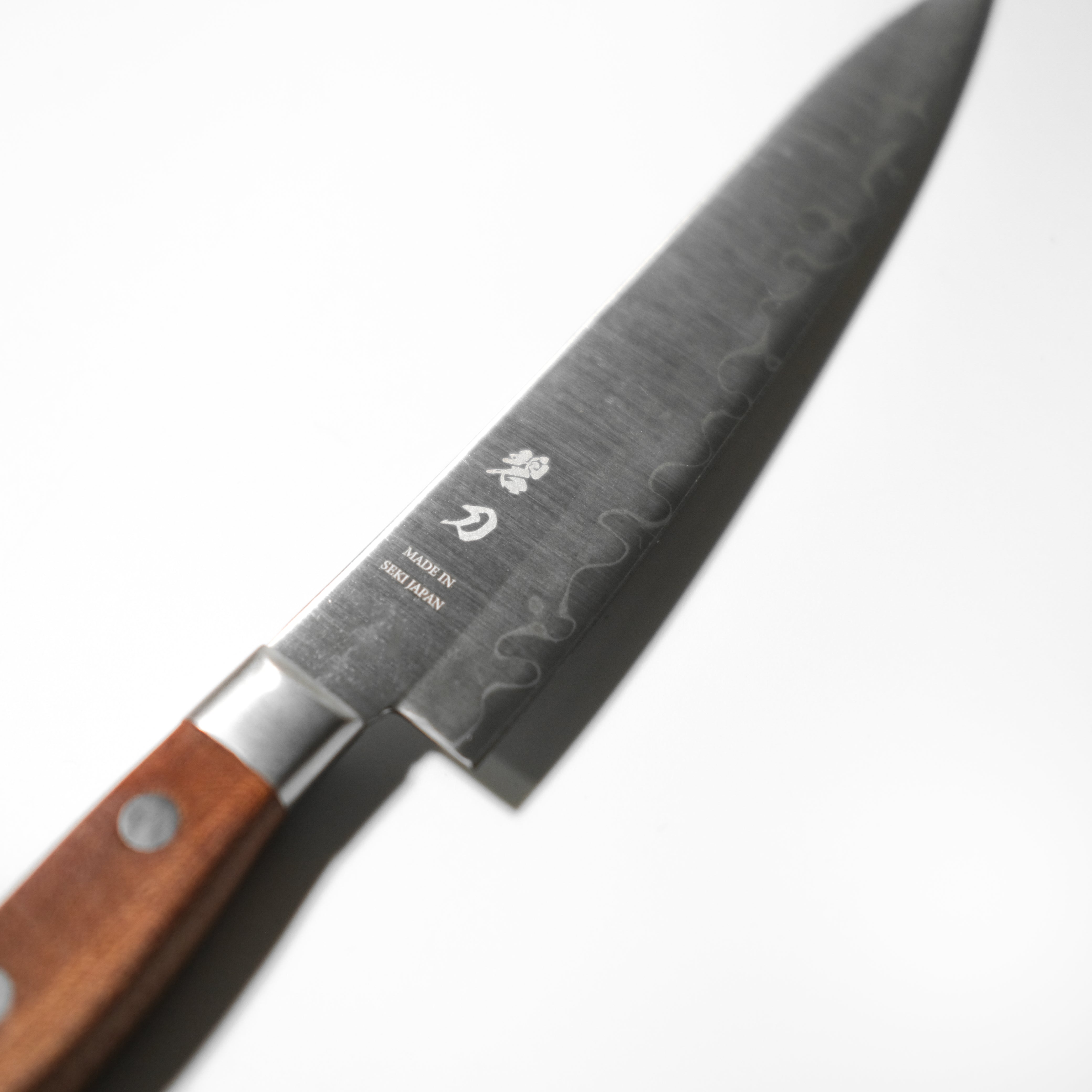 aoba Stainless Clad Petty Knife – Redwood Handle
