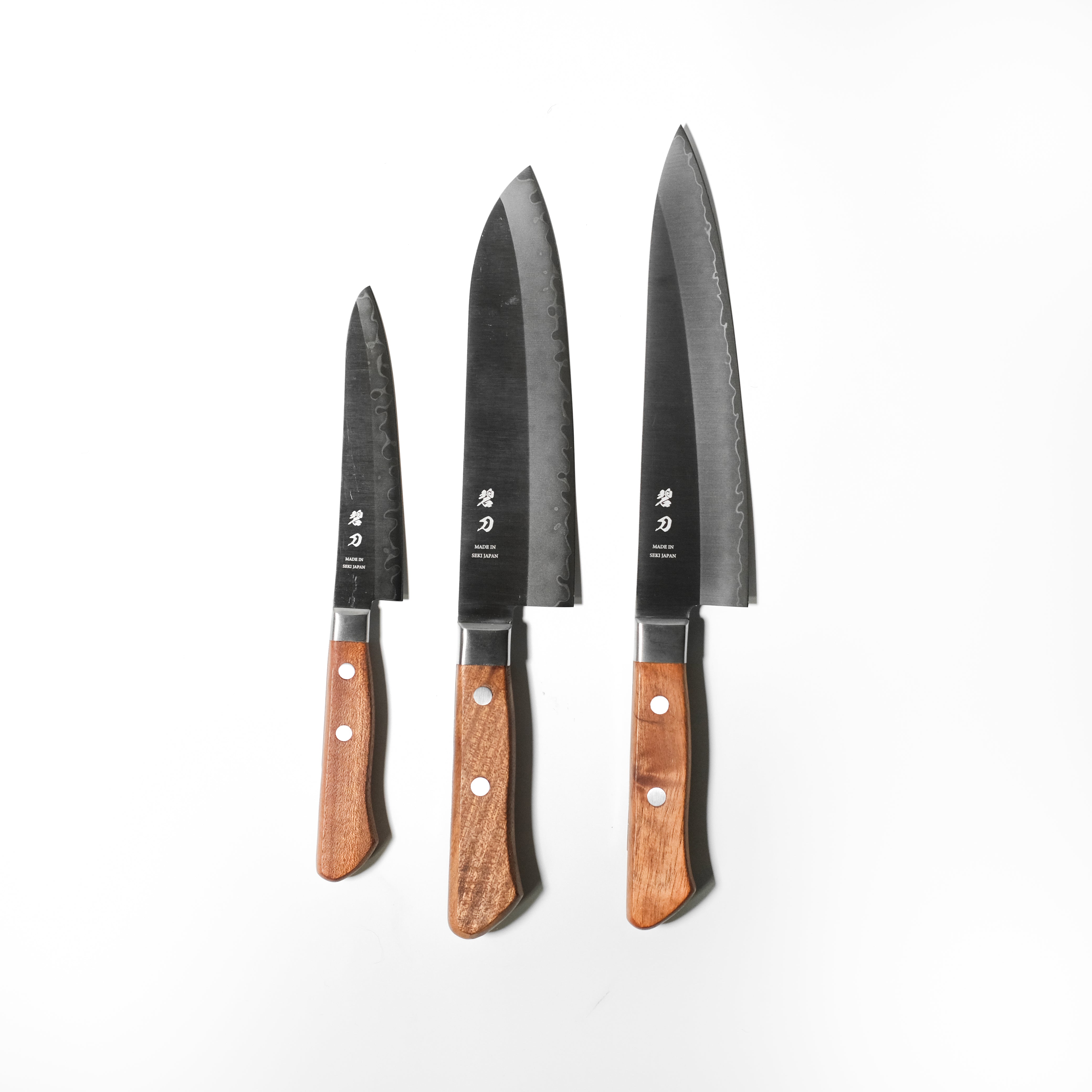 aoba Stainless Clad Petty Knife – Redwood Handle