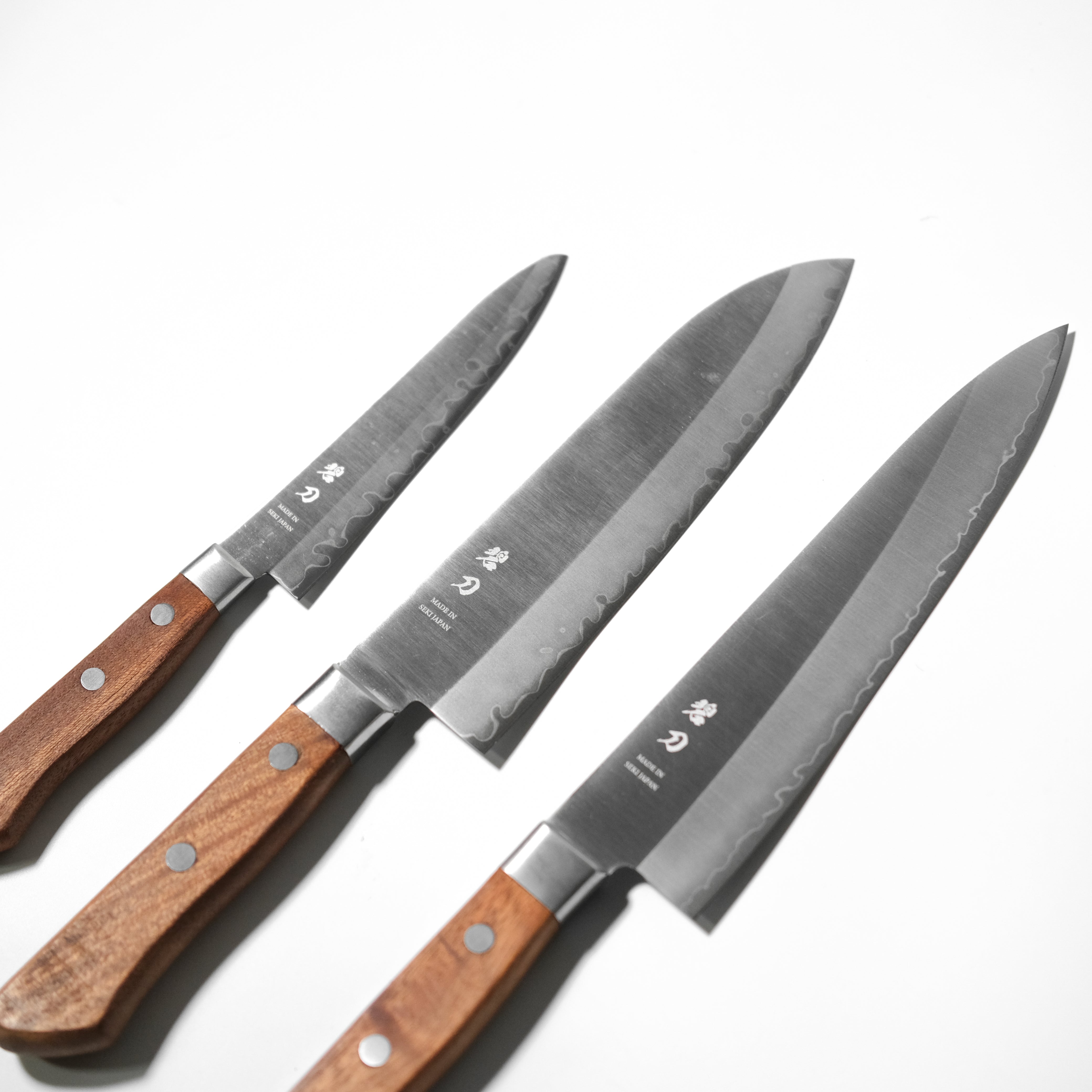 aoba Stainless Clad Petty Knife – Redwood Handle