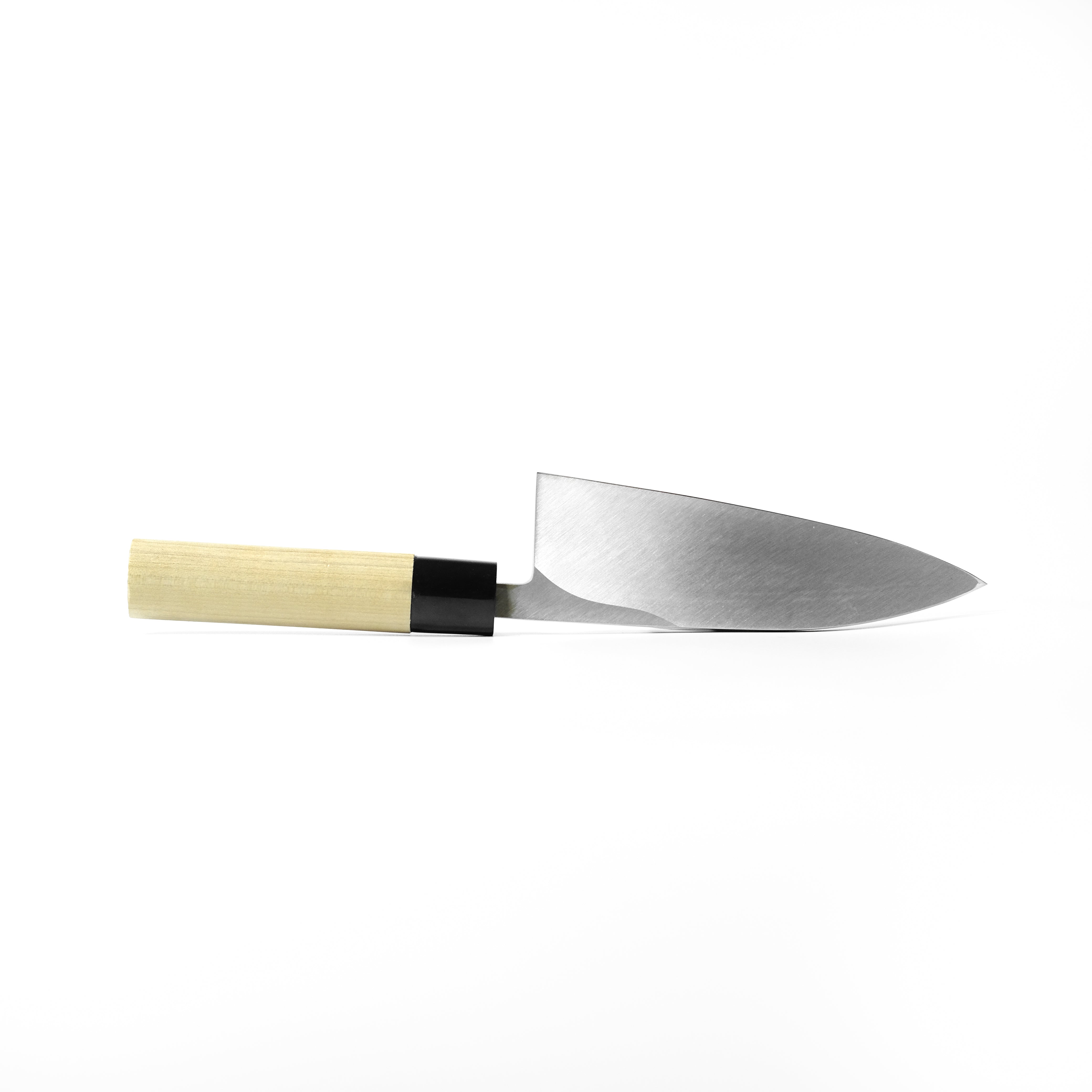 aoba Carbon Steel Deba Knife – Magnolia Handle