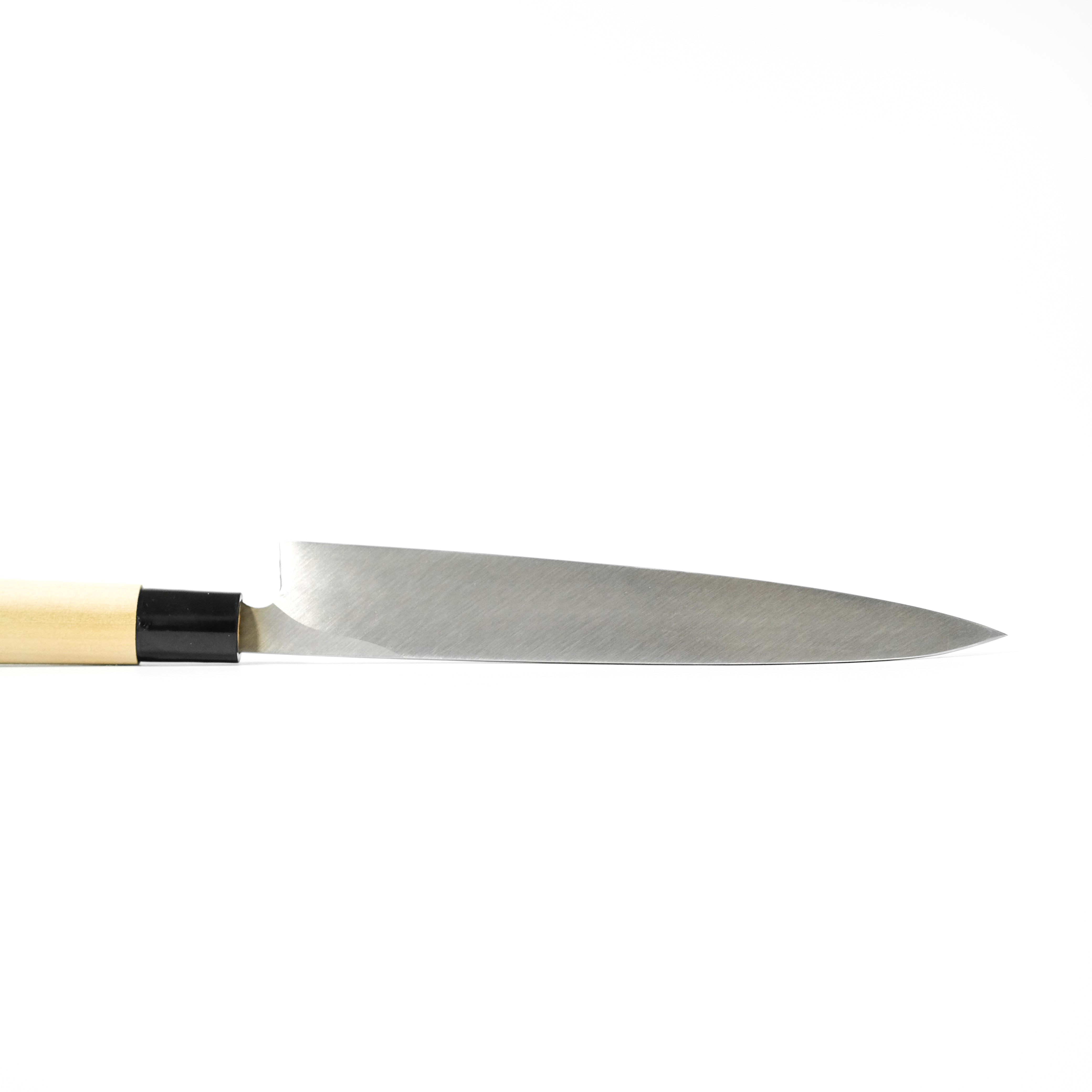 aoba Carbon Steel Yanagiba Knife – Magnolia Wood Handle