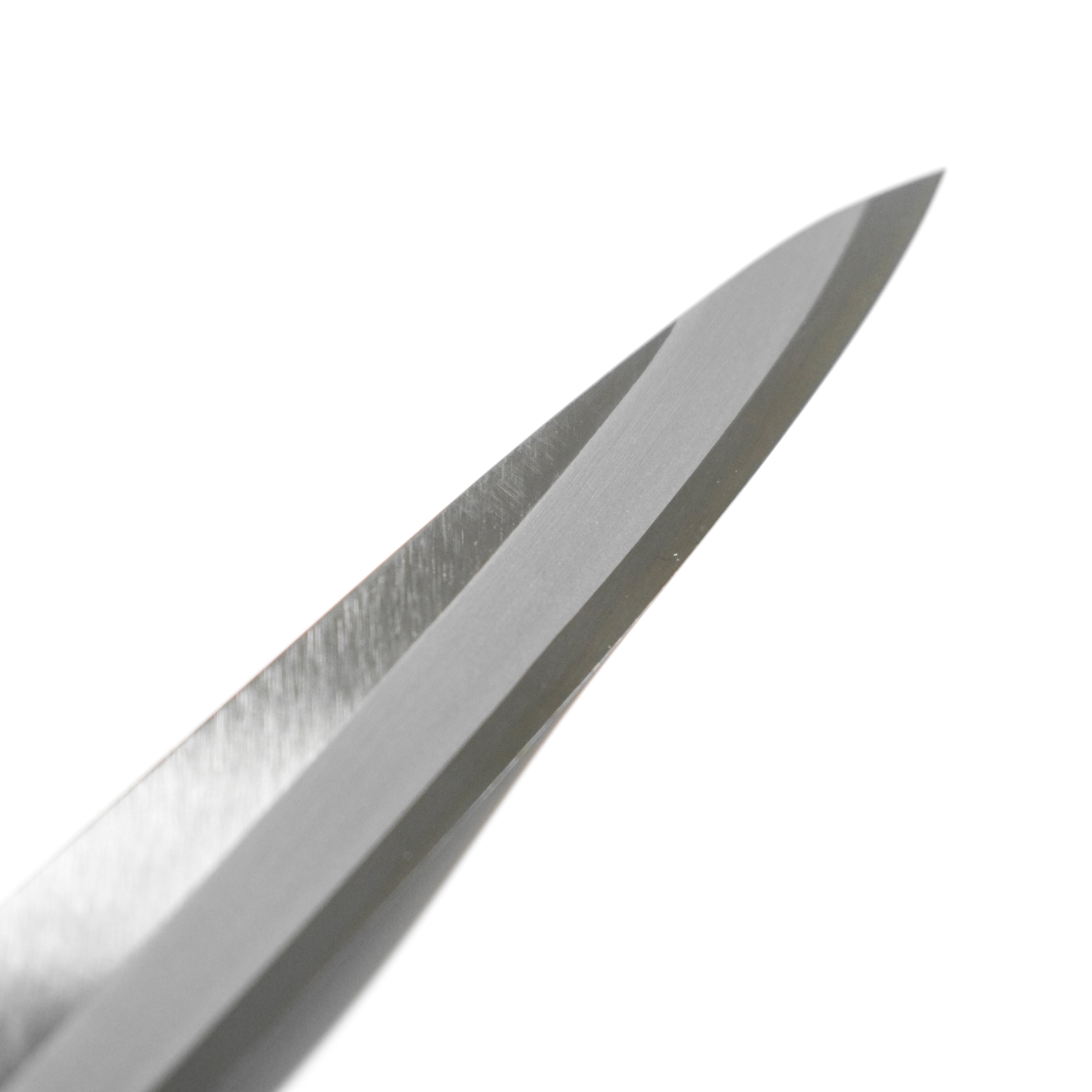 aoba Carbon Steel Yanagiba Knife – Magnolia Wood Handle