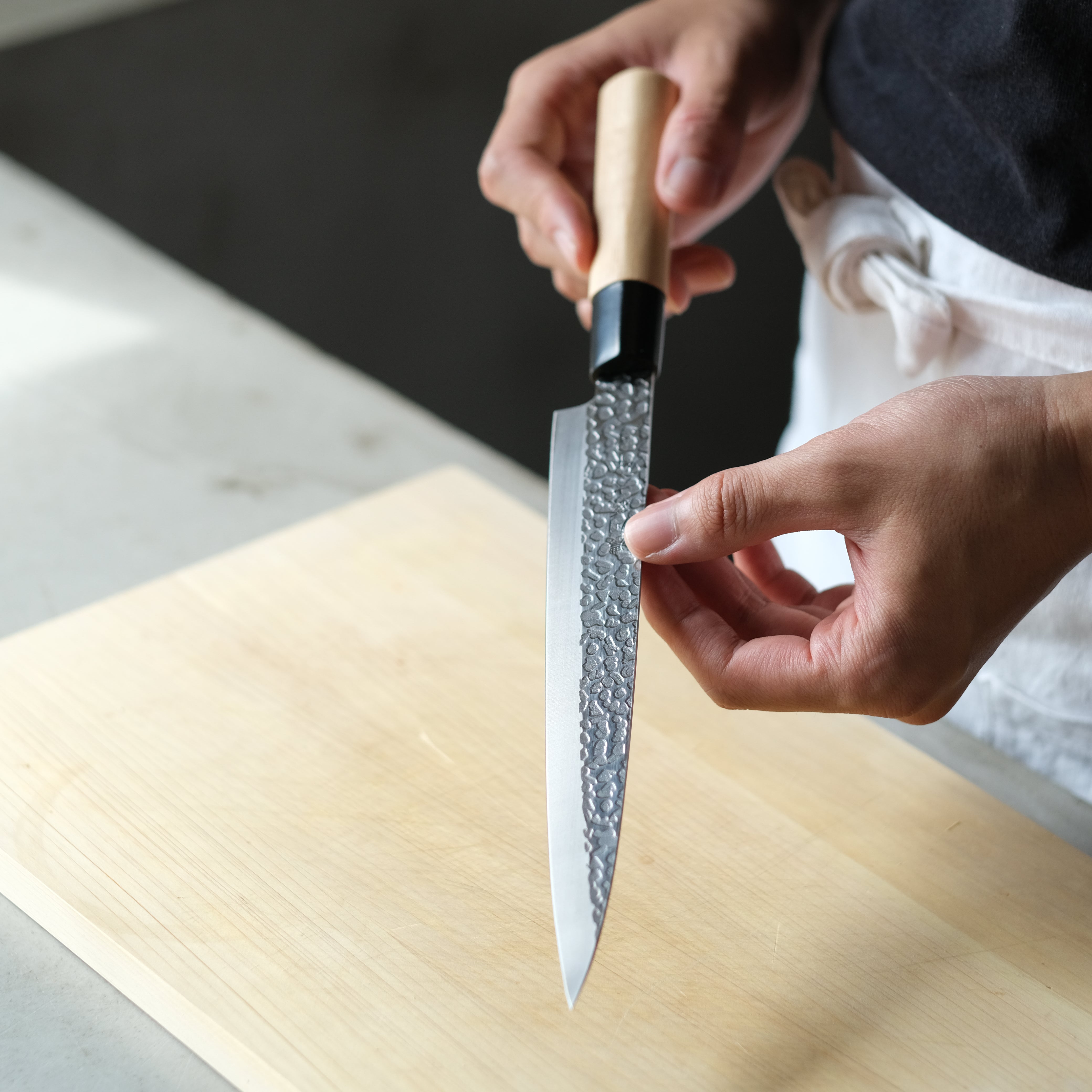 Koryu Tsuchime Japanese Yanagiba Knife
