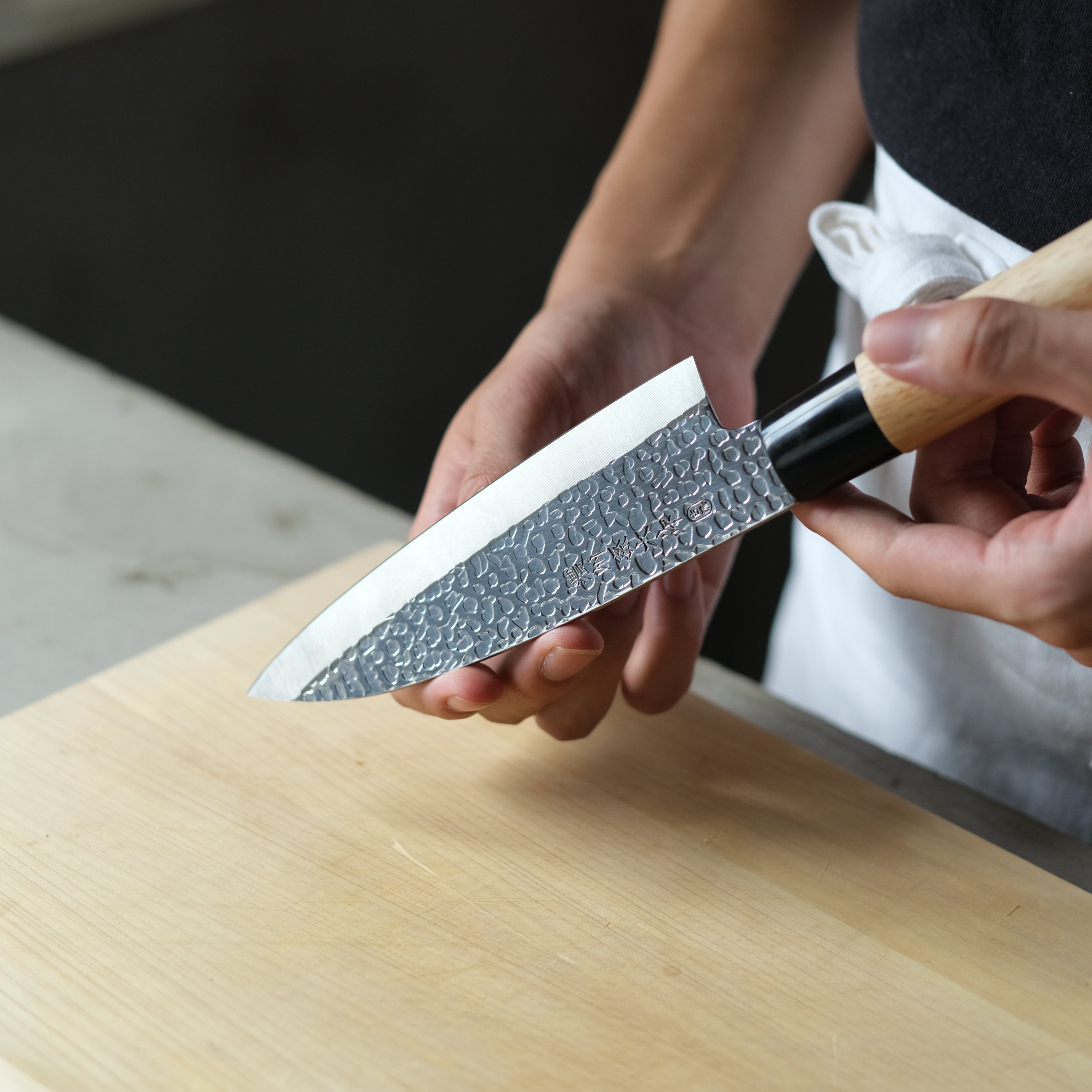 Koryu Tsuchime Japanese Deba Knife