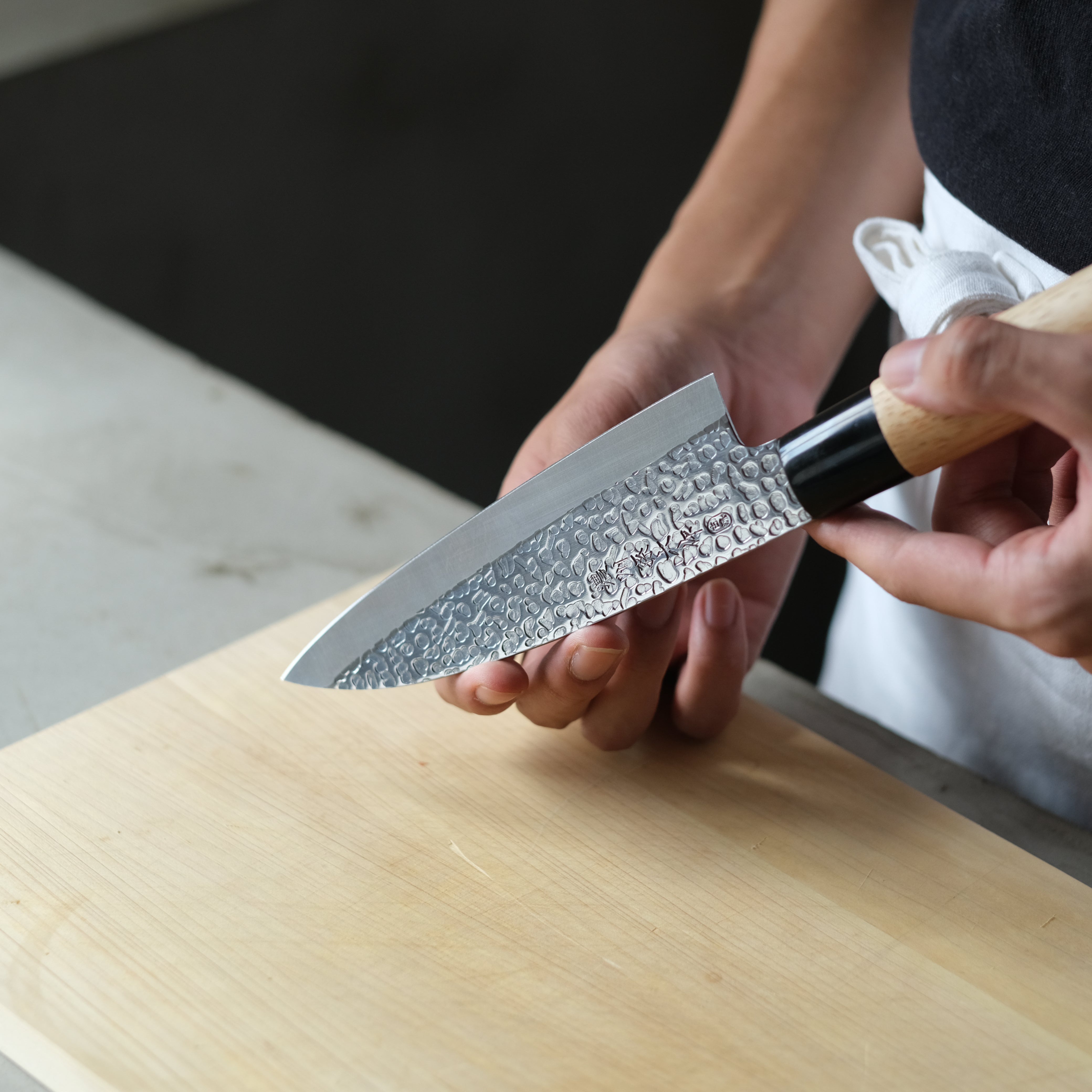 Koryu Tsuchime Japanese Deba Knife