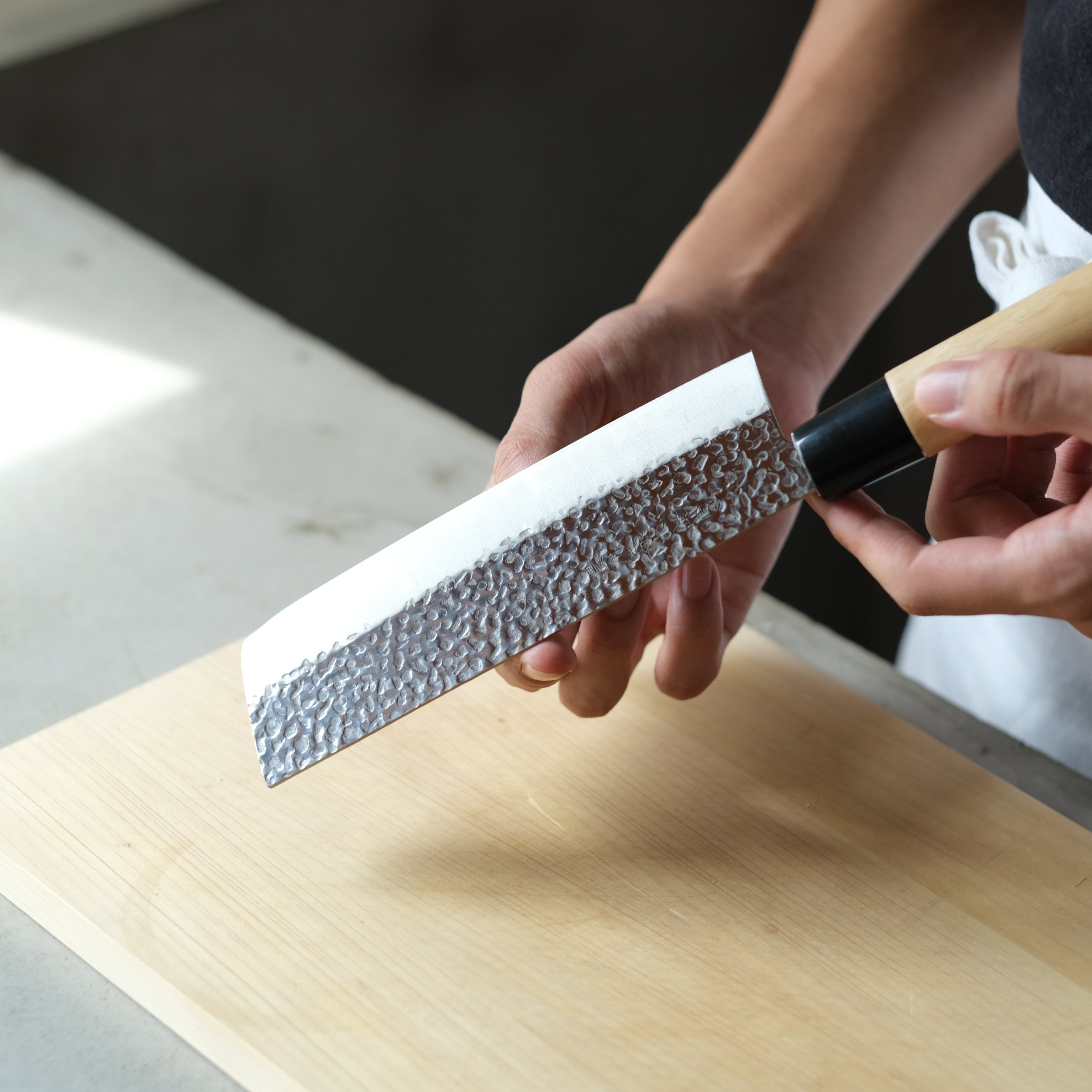 Koryu Tsuchime Japanese Nakiri Knife