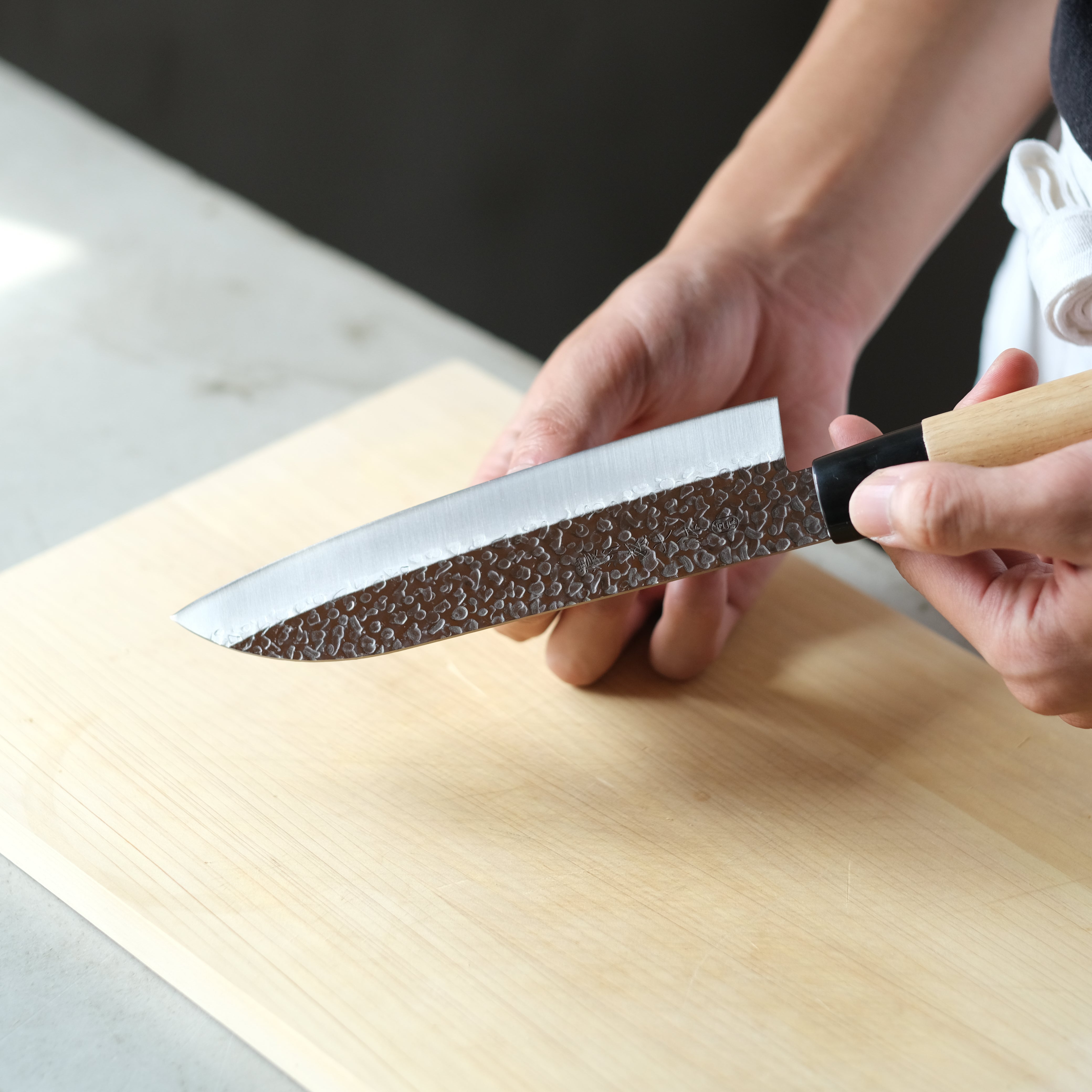 Nōshū Magoroku Koryu Tsuchime Japanese Santoku Knife