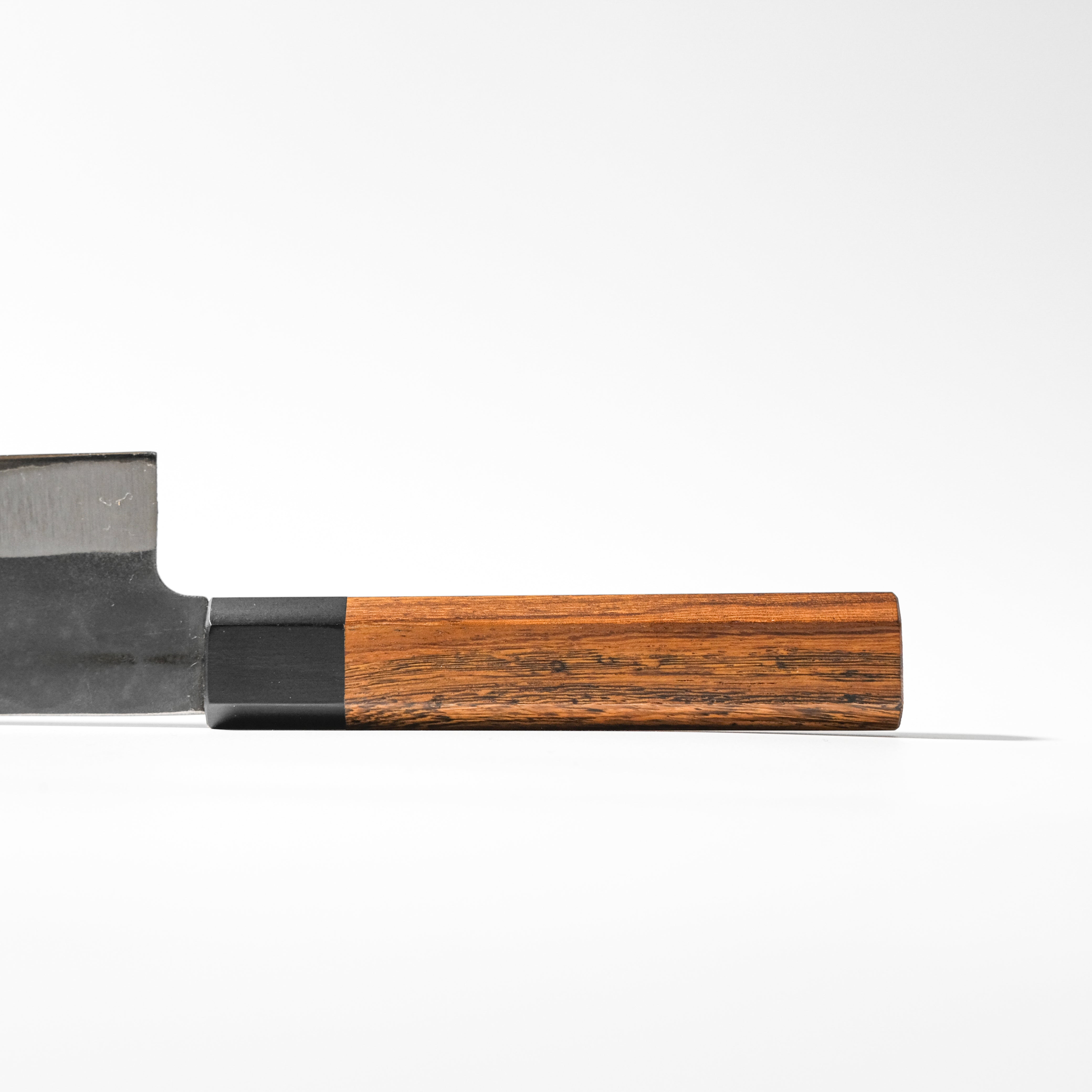 Hidariyorimitsu Aogami #1 Black Gyuto Knife – 210mm (Ironwood Handle)