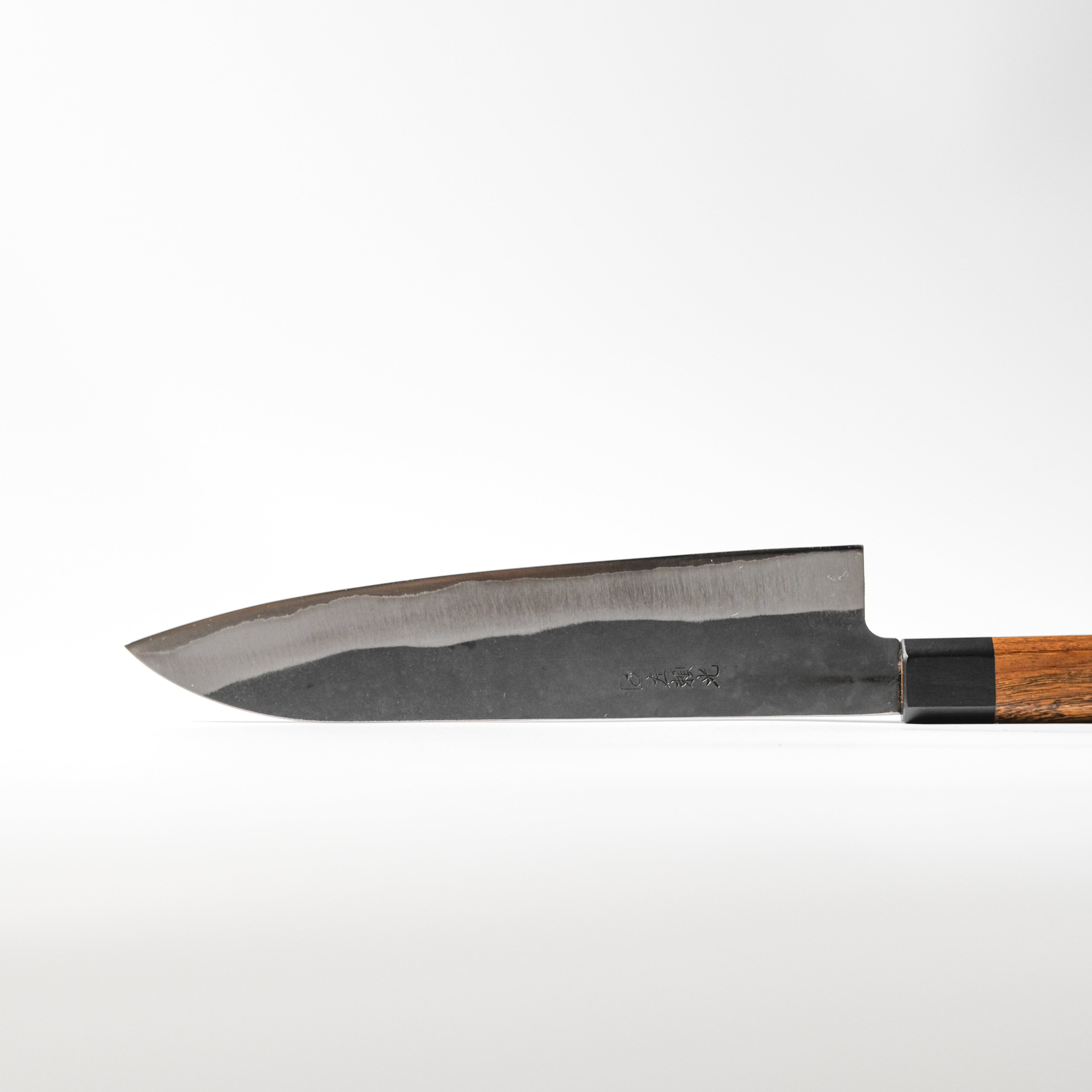 Hidariyorimitsu Aogami #1 Black Gyuto Knife – 210mm (Ironwood Handle)