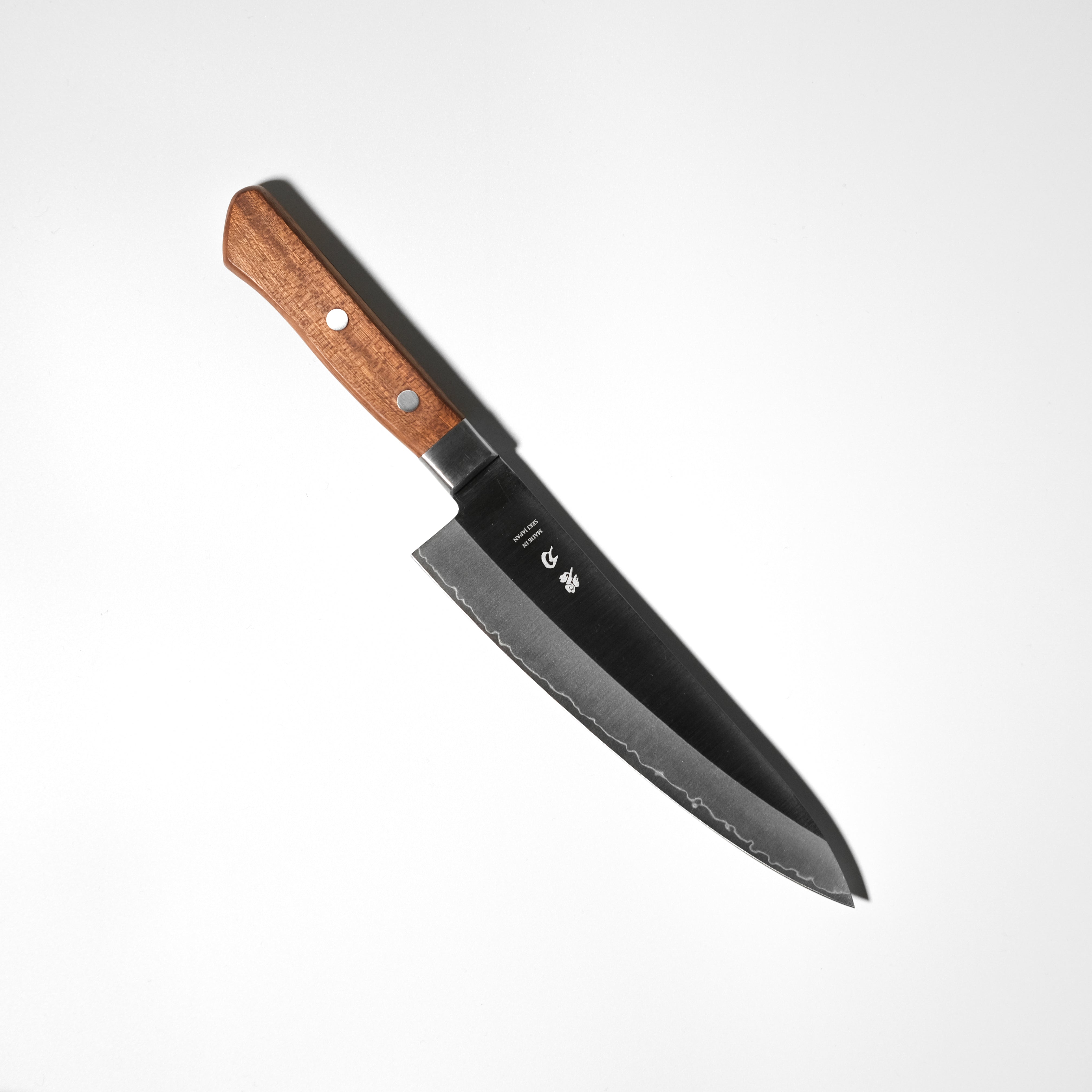 aoba Stainless Clad Gyuto Knife – Redwood Handle