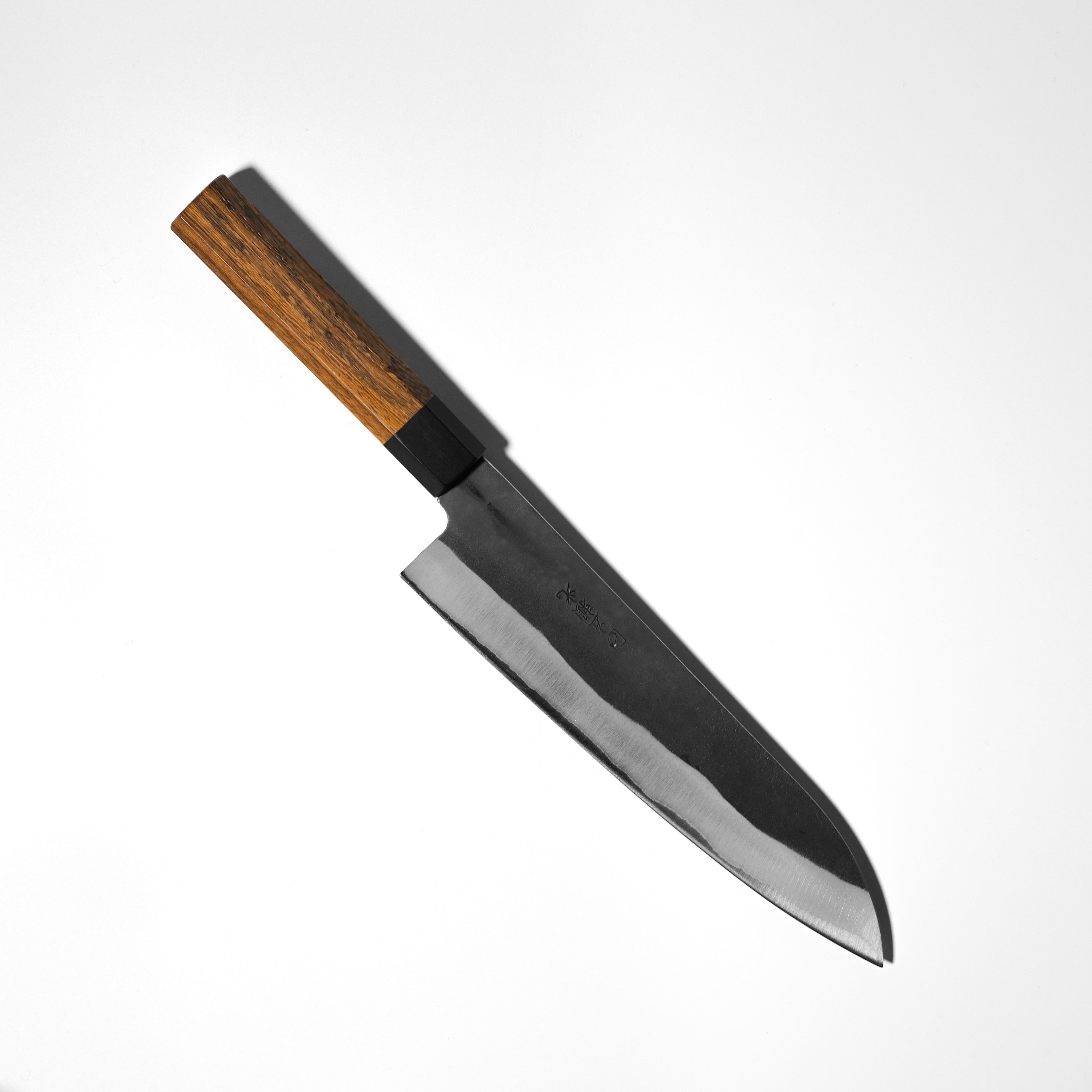 Hidariyorimitsu Aogami #1 Black Gyuto Knife – 210mm (Ironwood Handle)