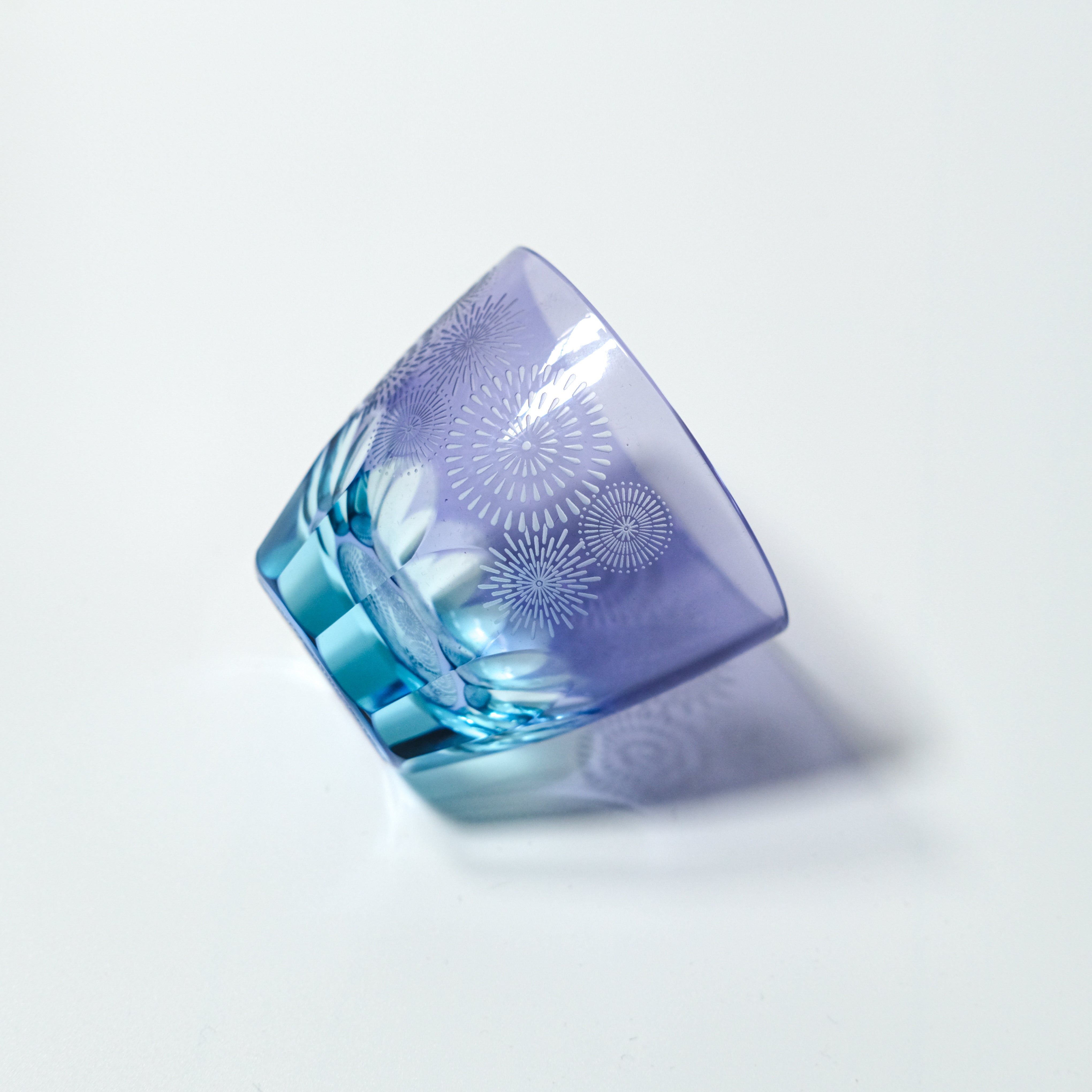 Edokiriko glass HANABI