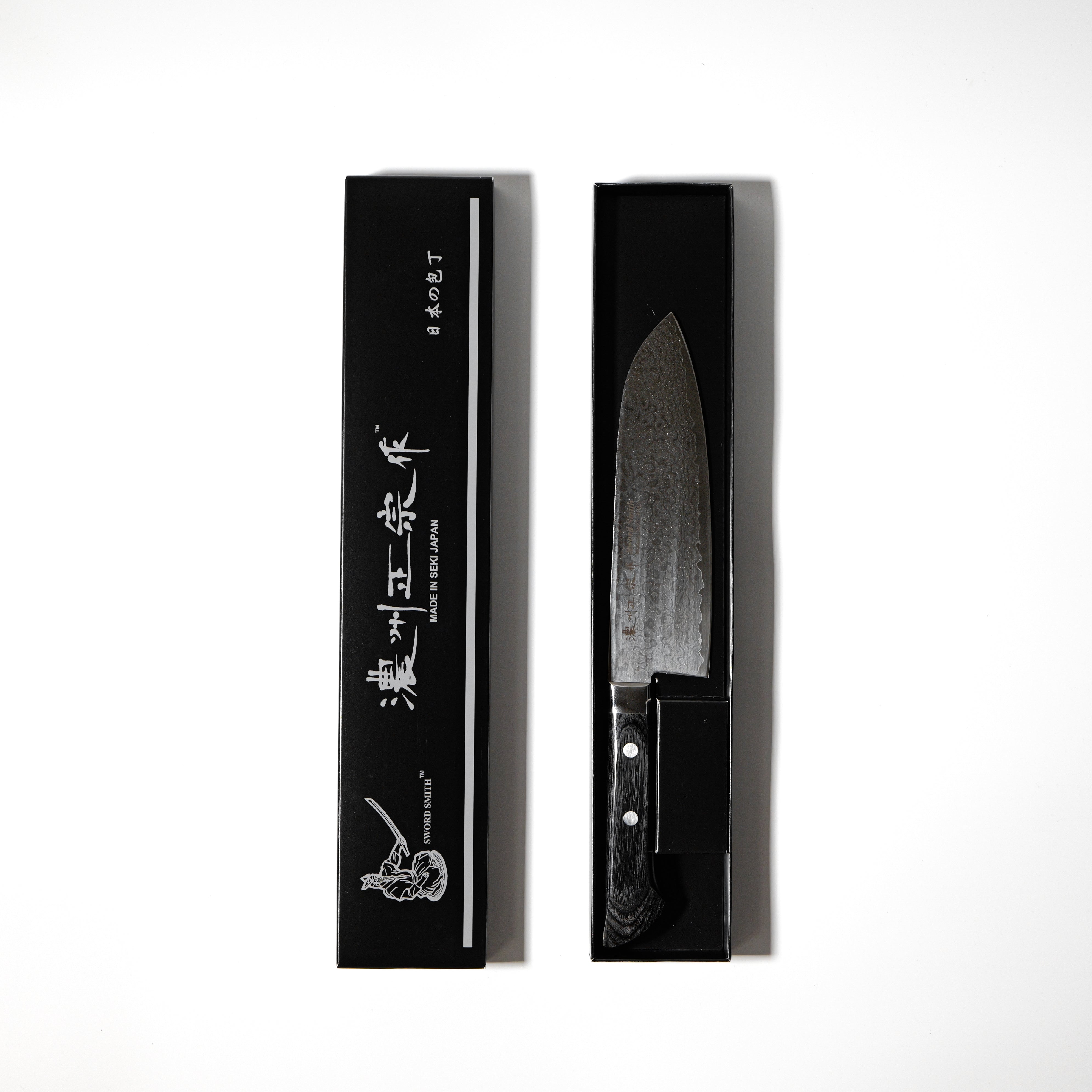 Bonten Unryu Goku Damascus Gyuto Knife (180mm)