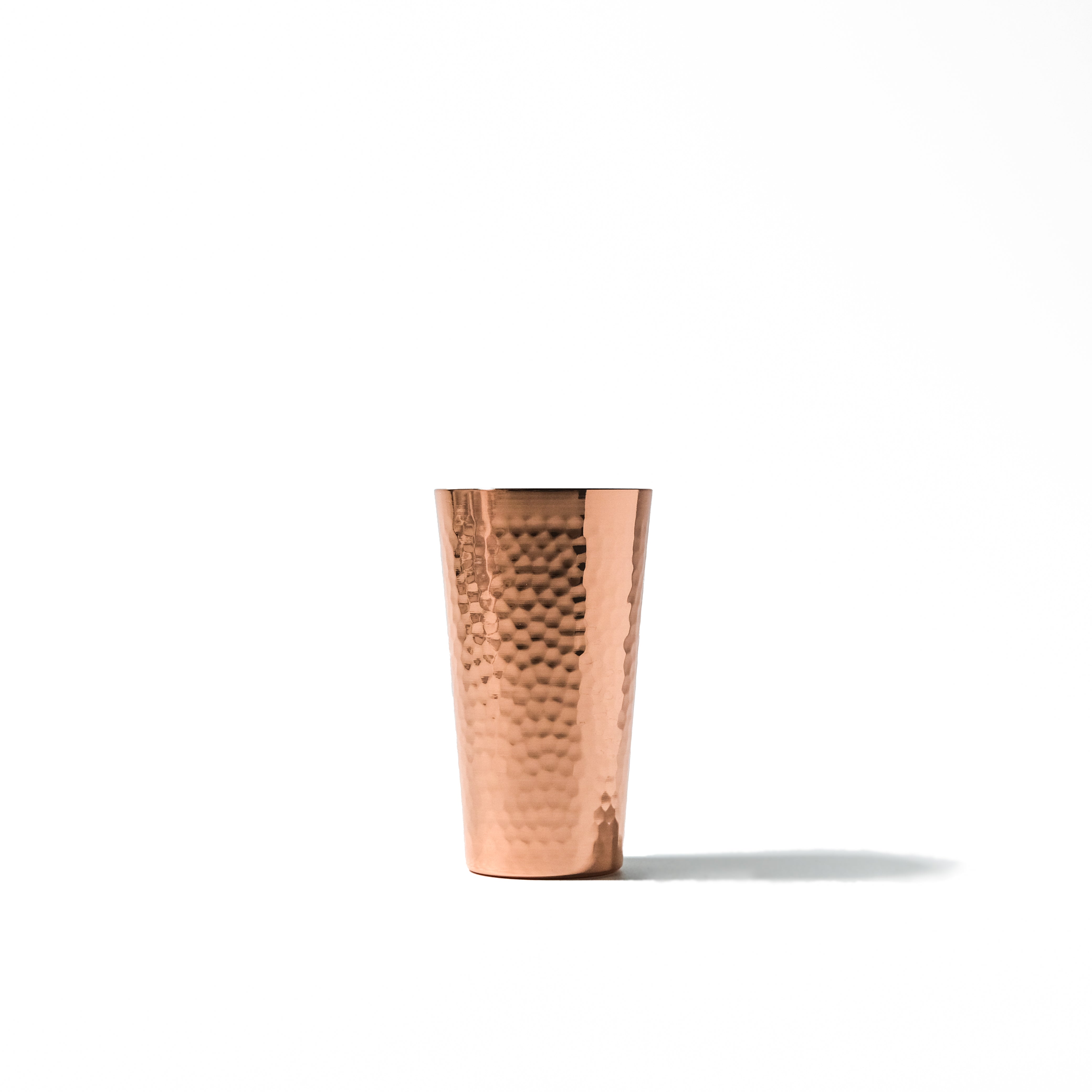 Hand-Hammered Pure Copper Tumbler – Small