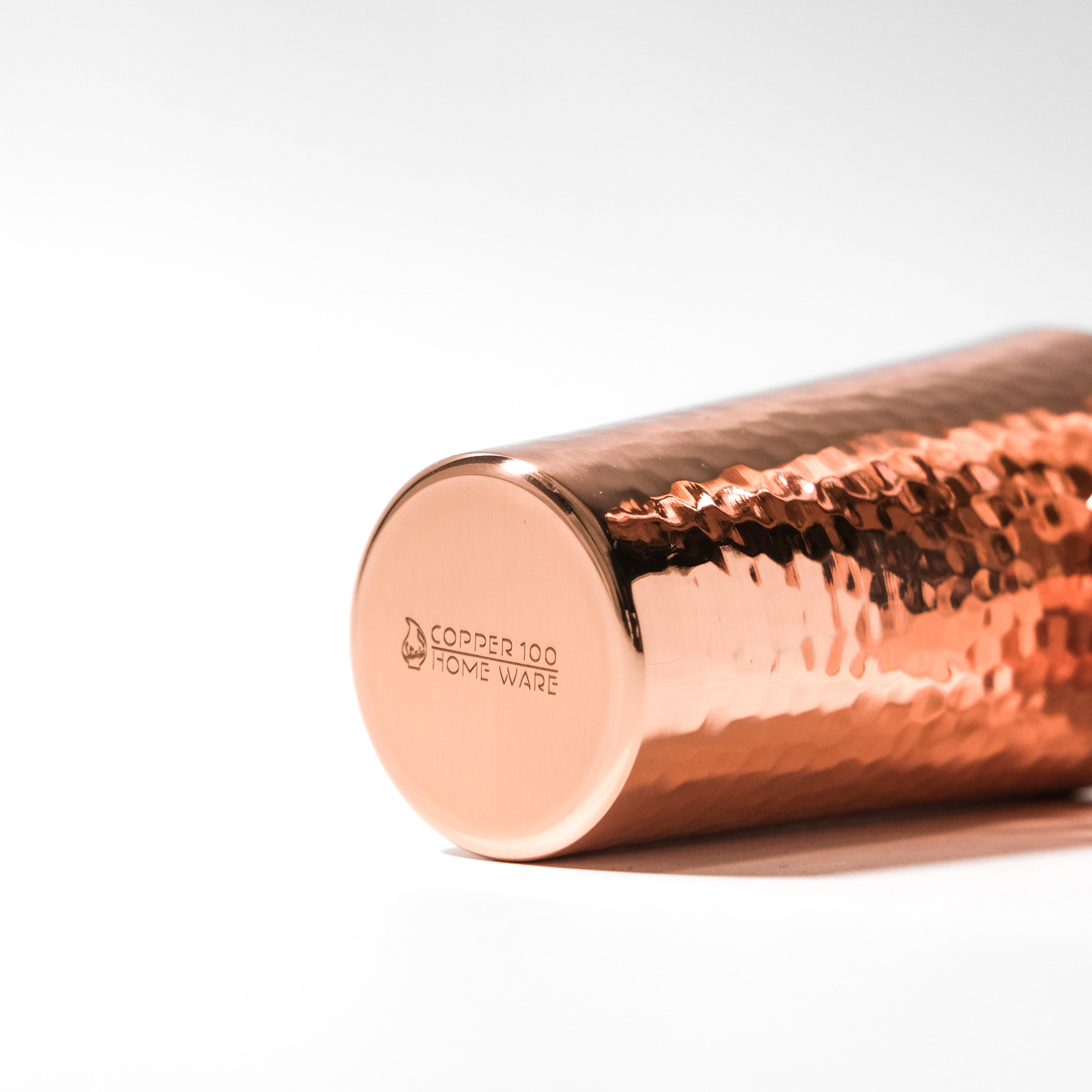 Hand-Hammered Pure Copper Tumbler – Small
