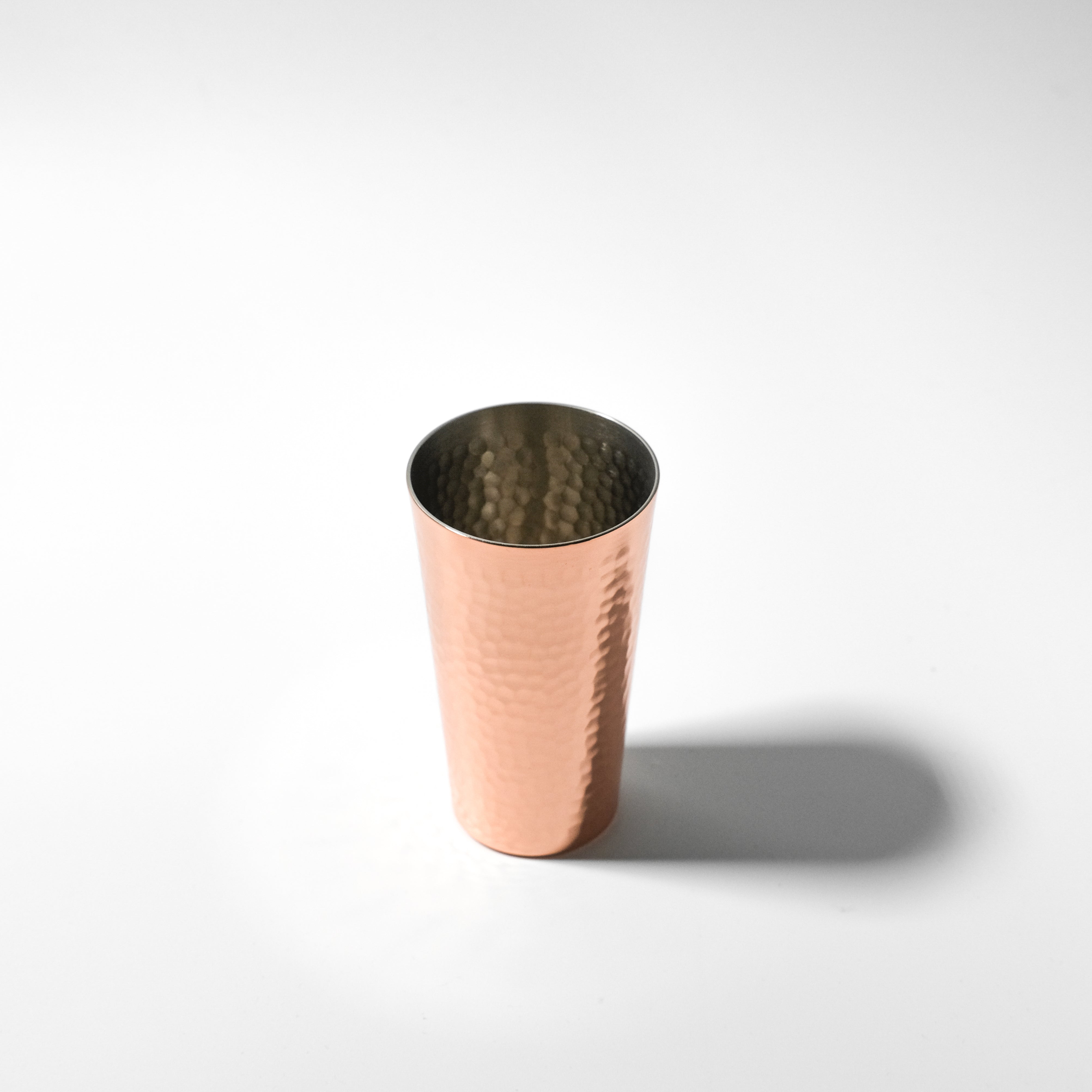 Hand-Hammered Pure Copper Tumbler – Small
