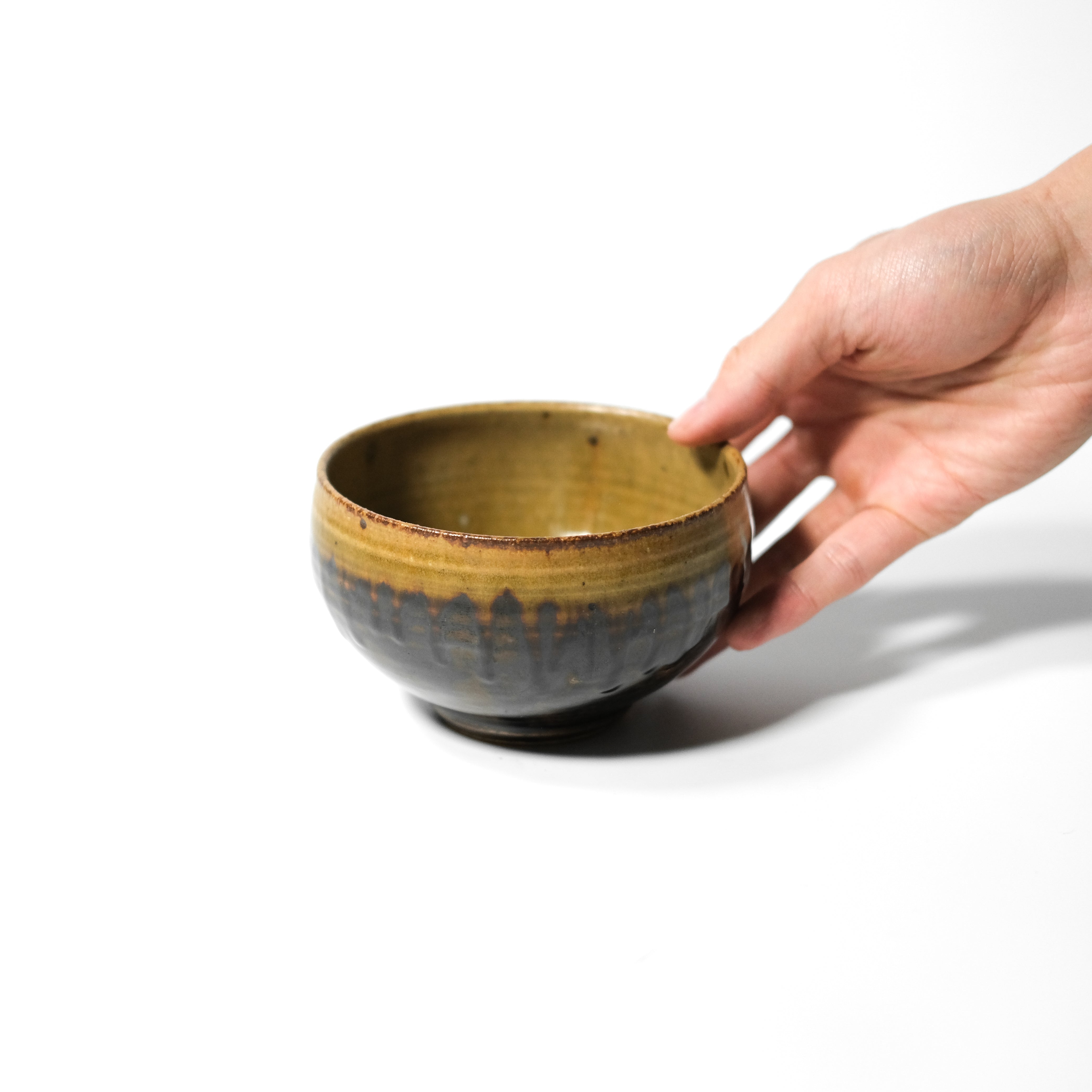 益子焼 抹茶ブラウン