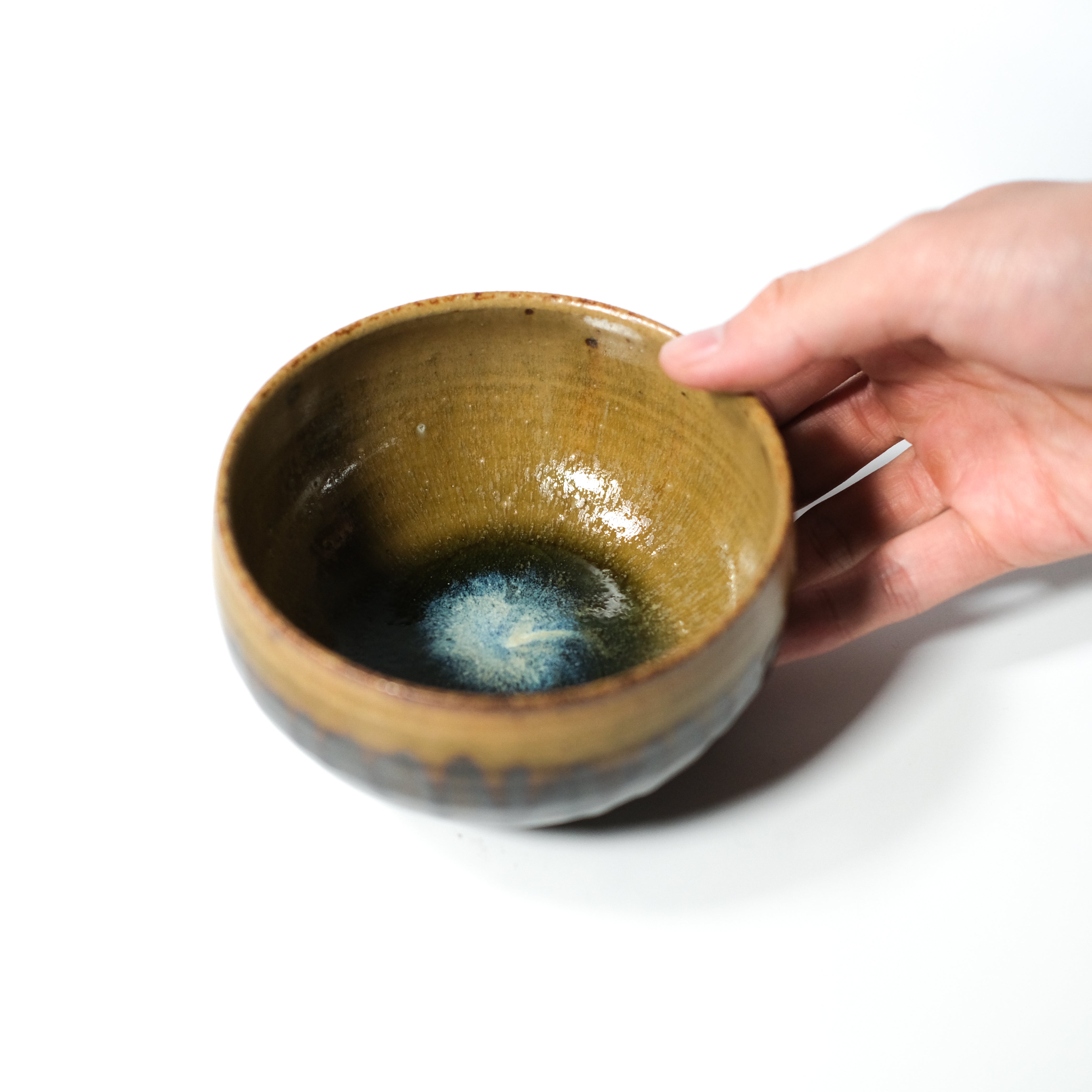益子焼 抹茶ブラウン