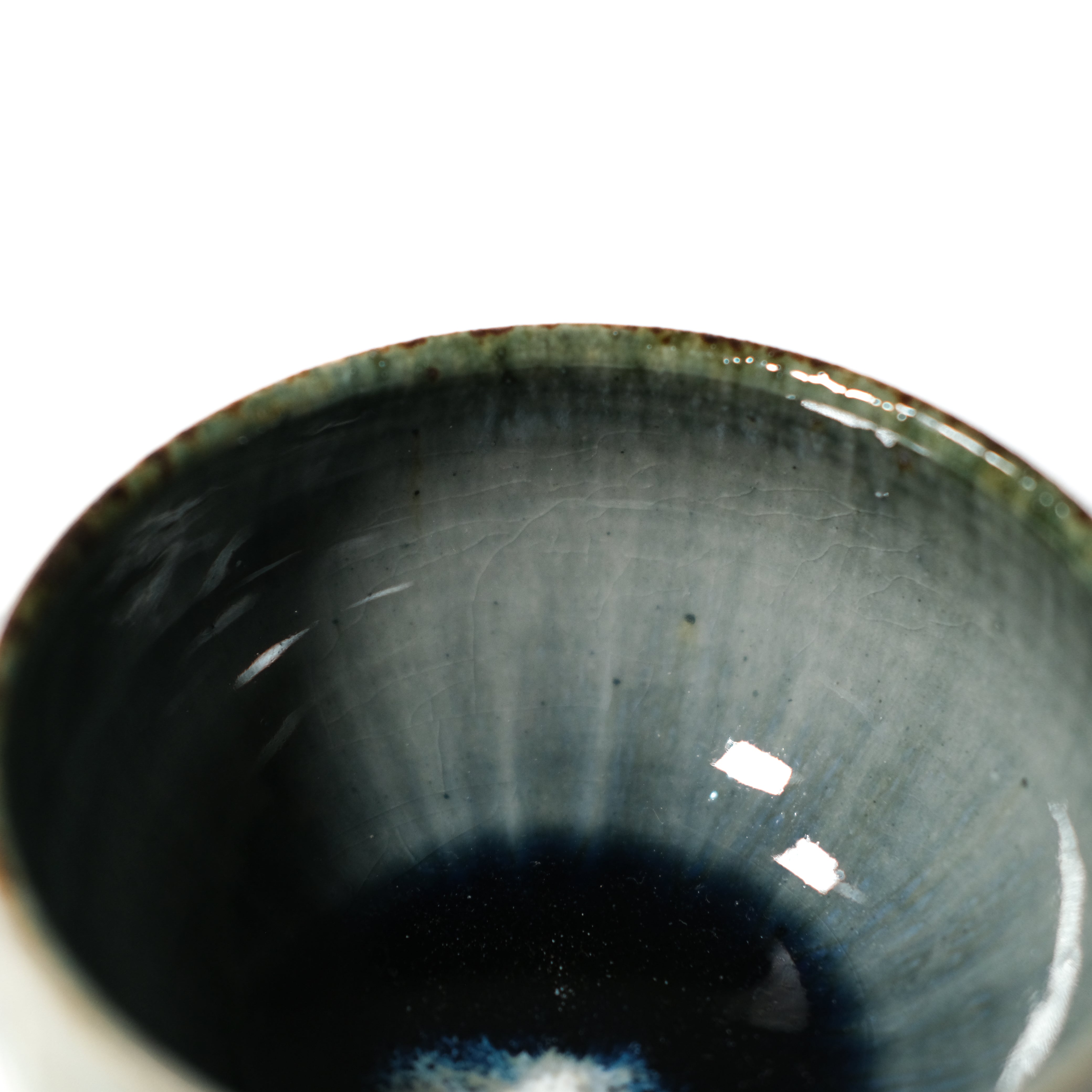 益子焼 抹茶ブルー
