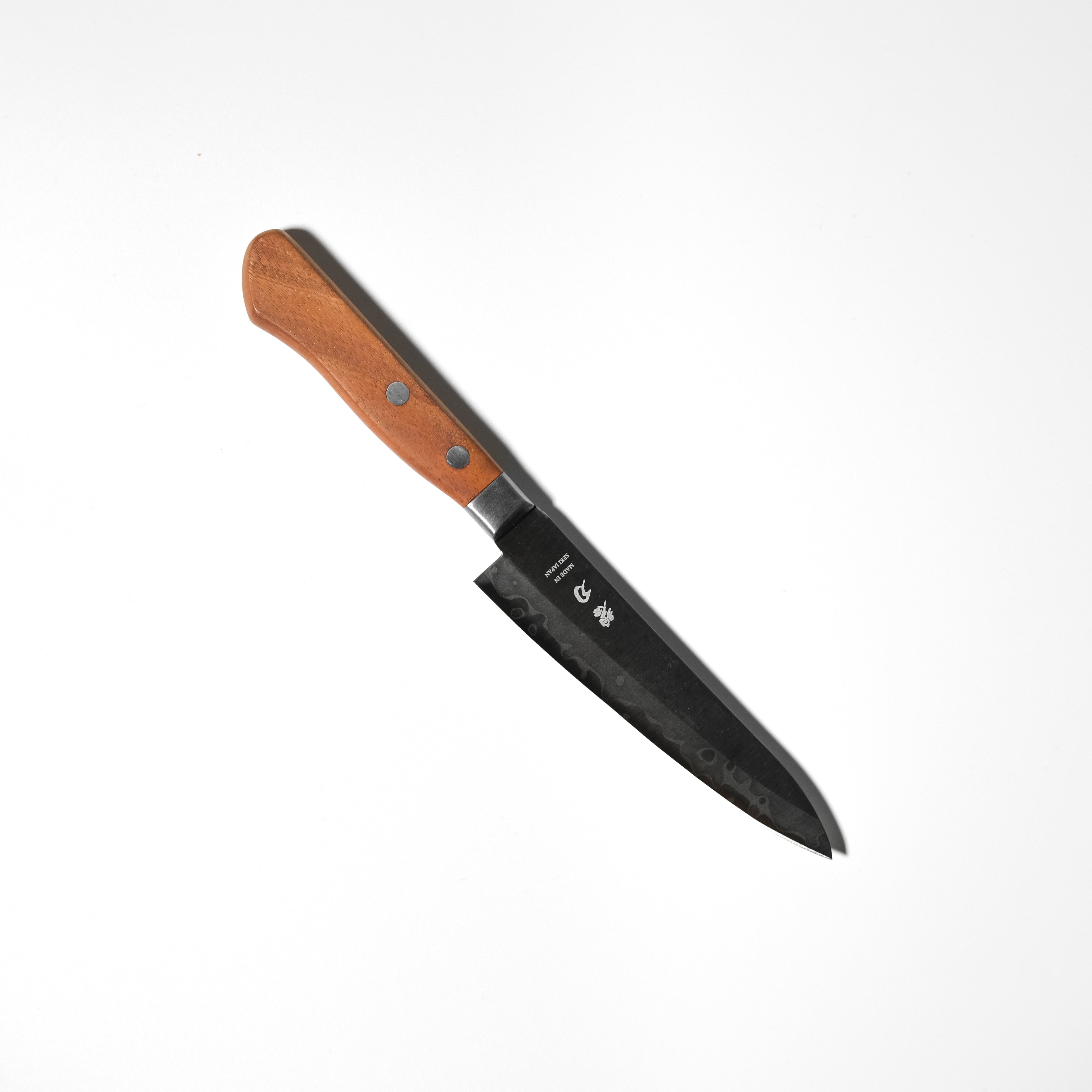 aoba Stainless Clad Petty Knife – Redwood Handle