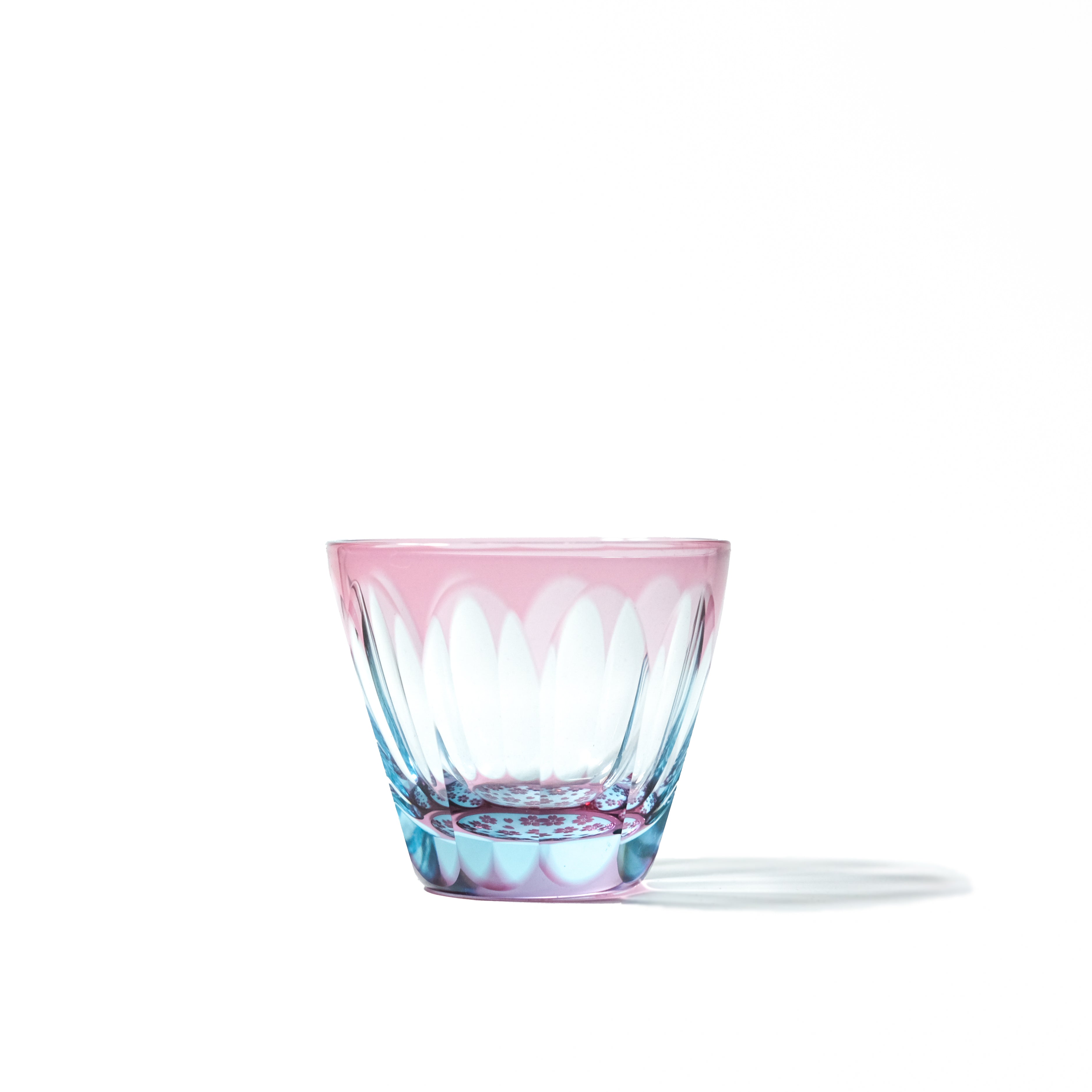 Edokiriko glass SAKURA(Deep)