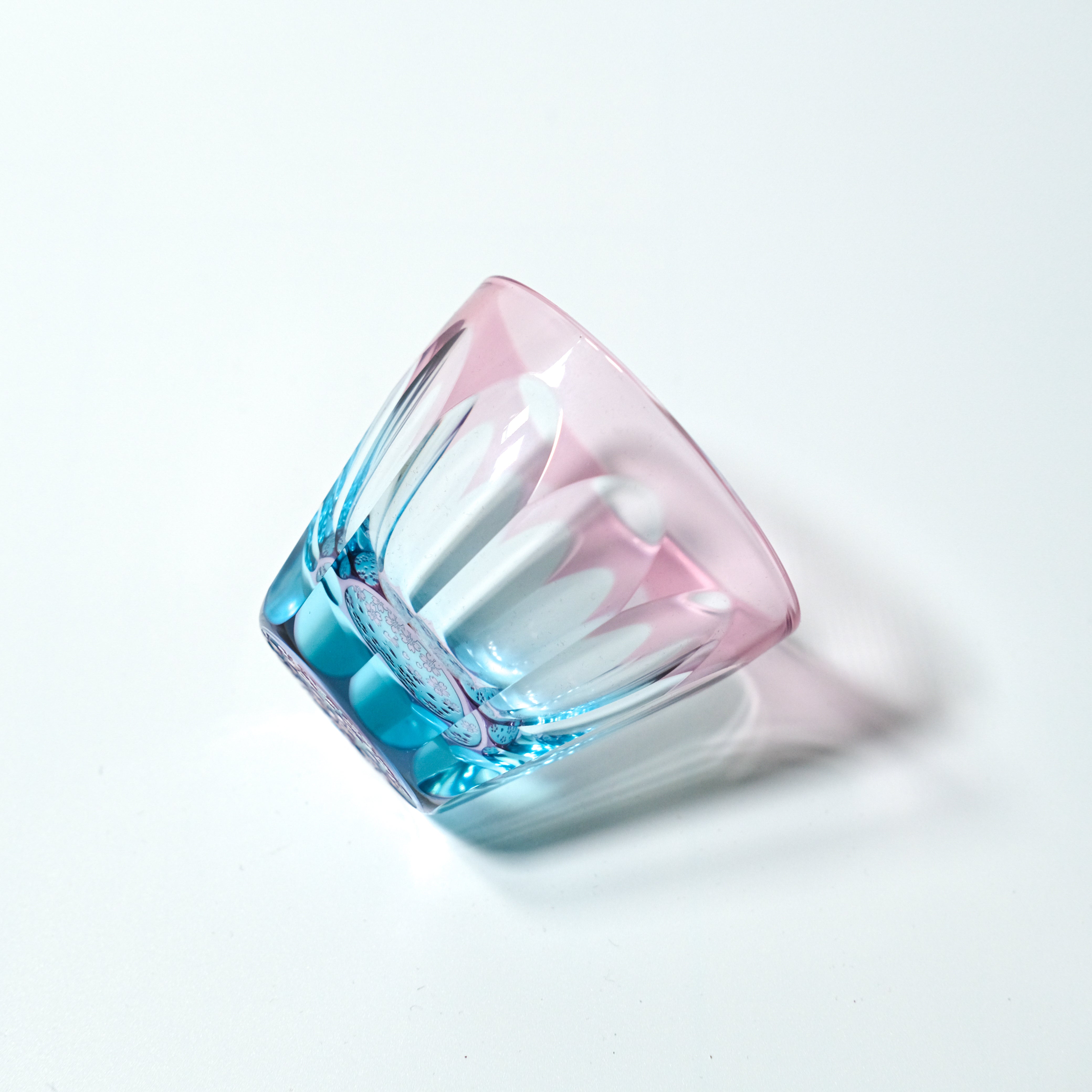 Edokiriko glass SAKURA (pale)