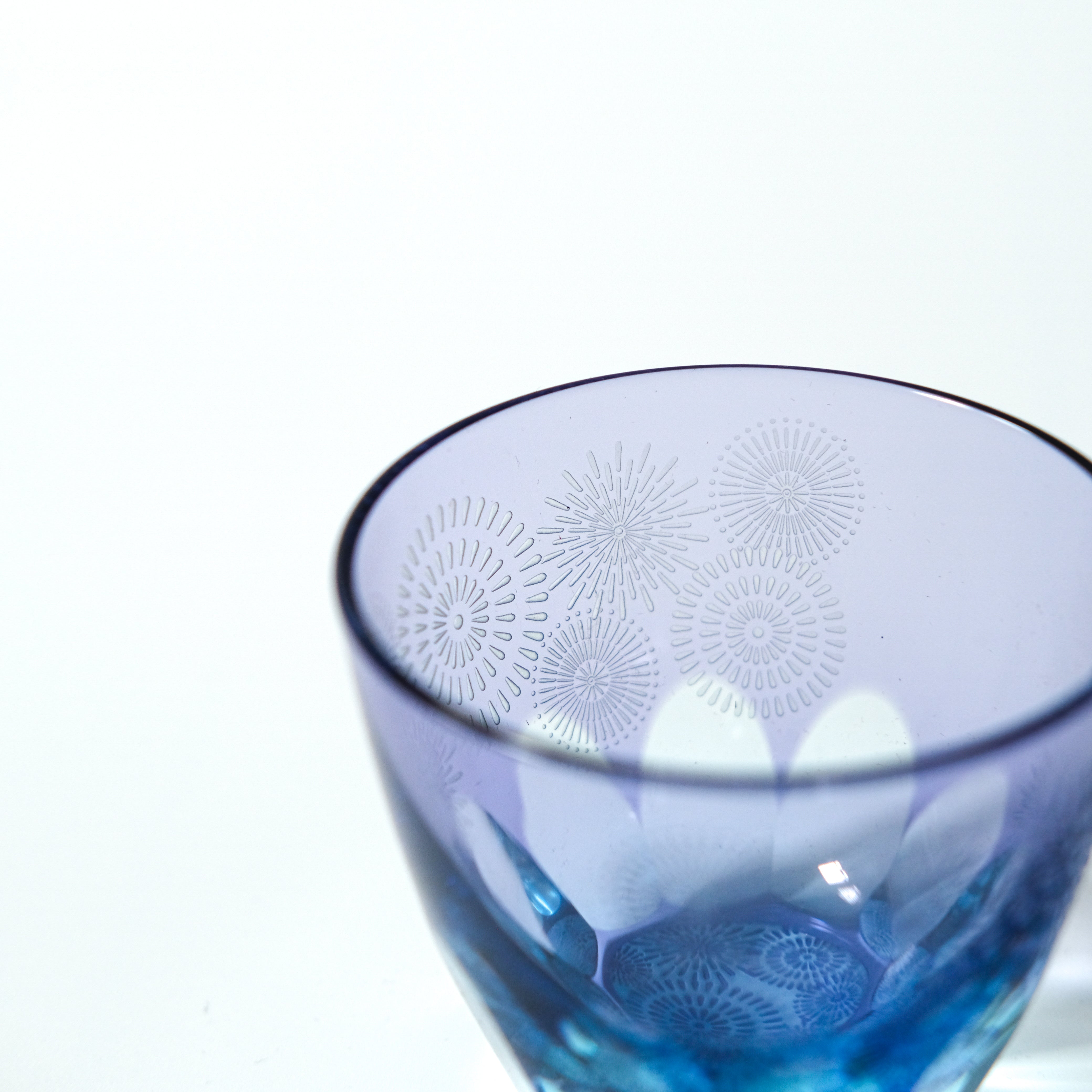 Edokiriko glass HANABI