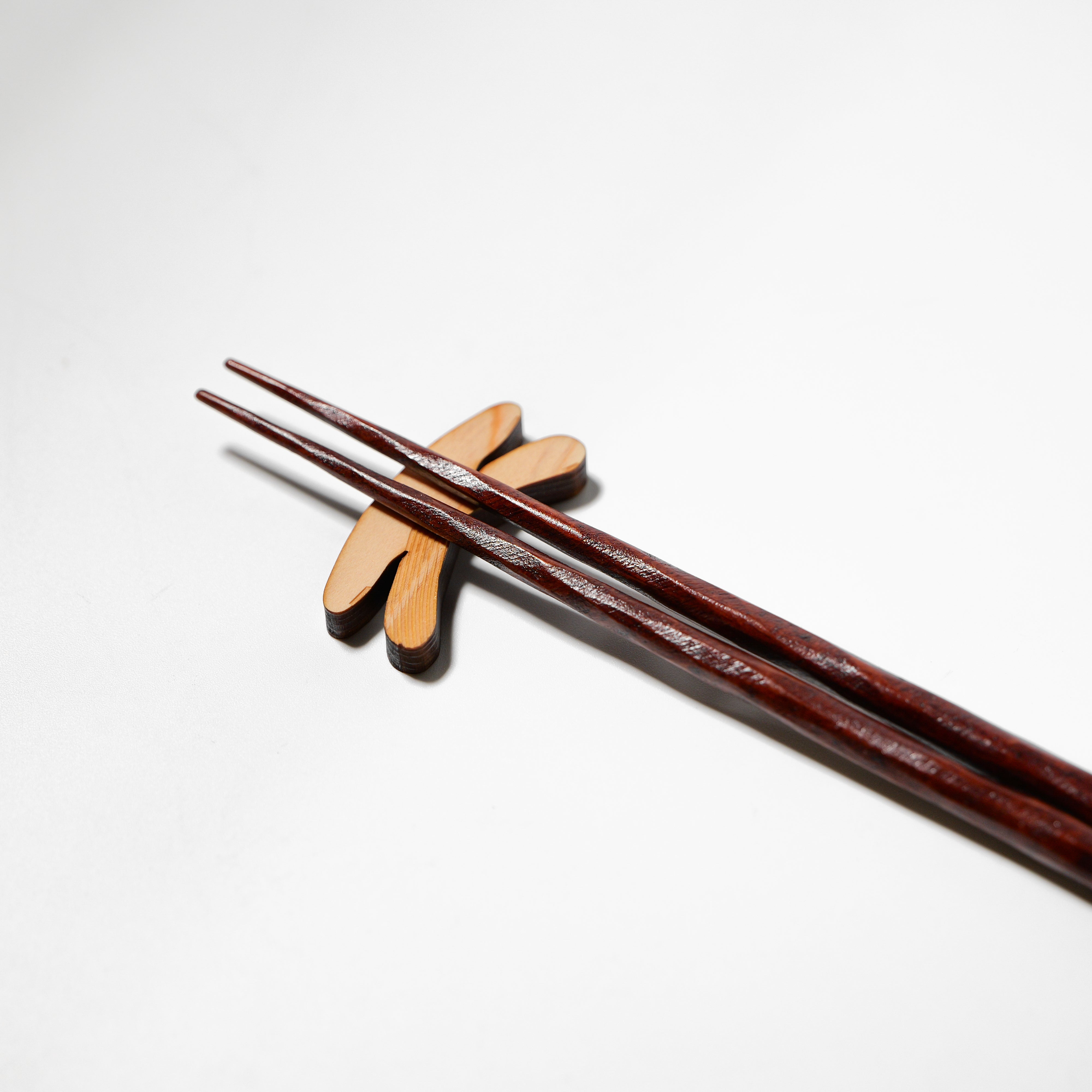 Dragonfly “Forward Path” Chopsticks Set – Black