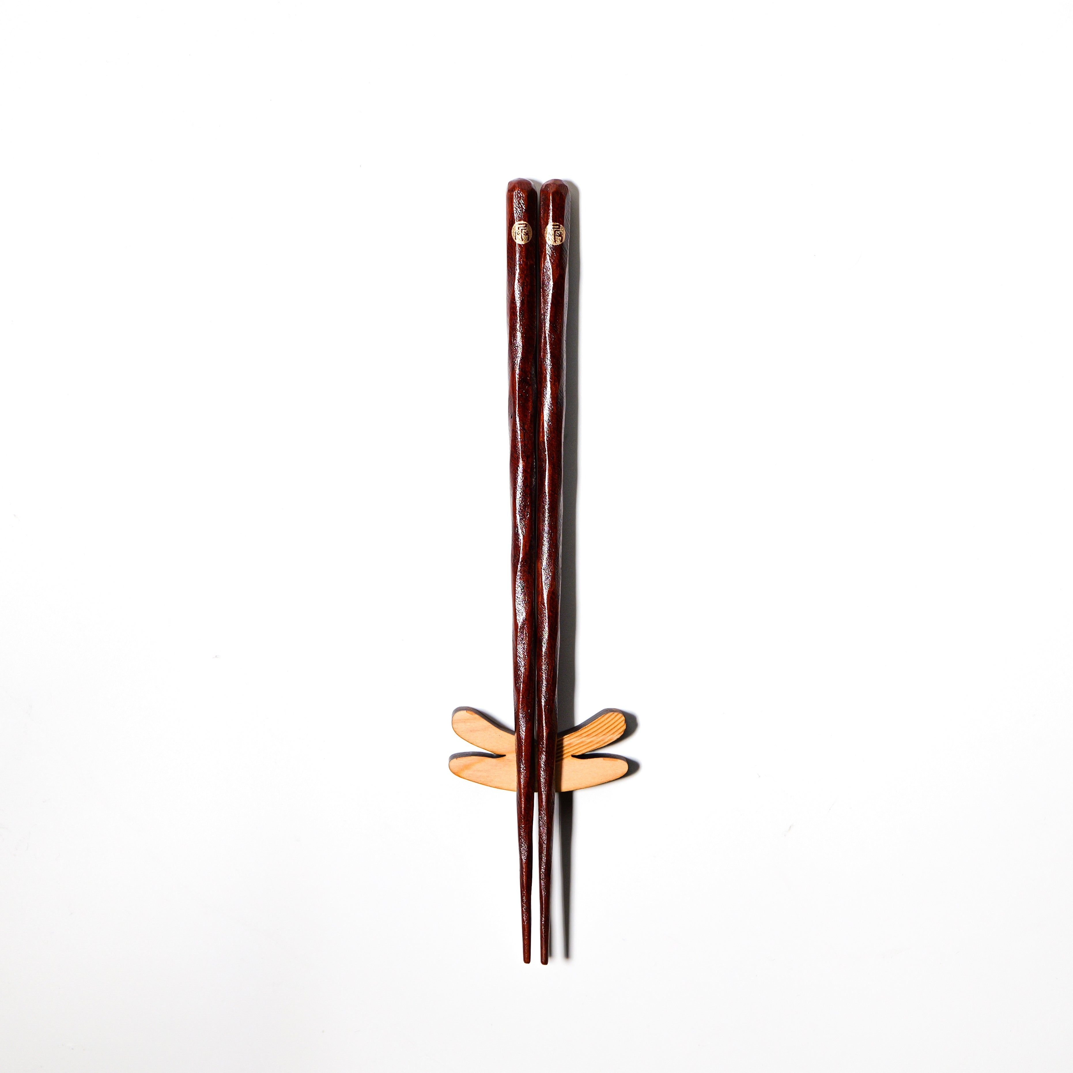 Dragonfly “Forward Path” Chopsticks Set – Black