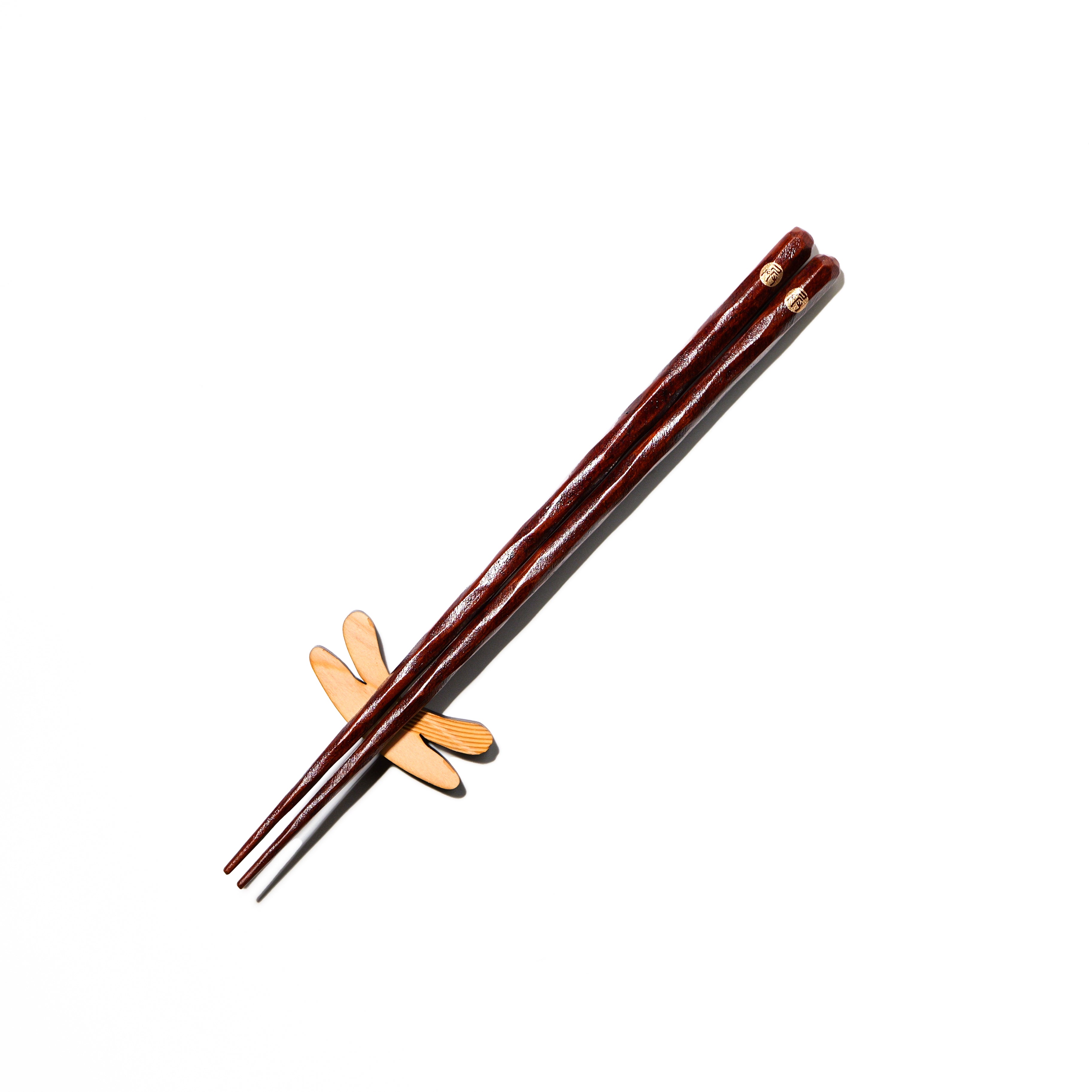 Dragonfly “Forward Path” Chopsticks Set – Black